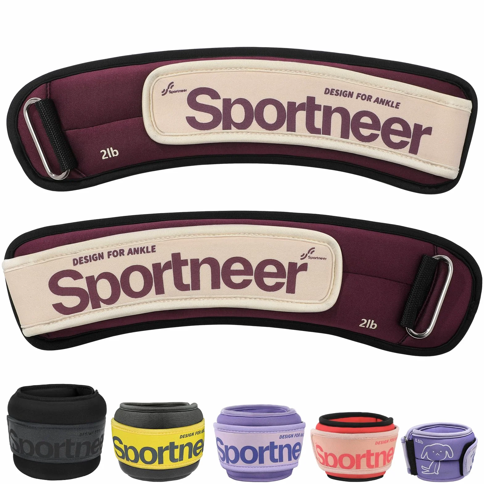 Sportneer Ciężarki do kostek 2 x 0,9 kg
