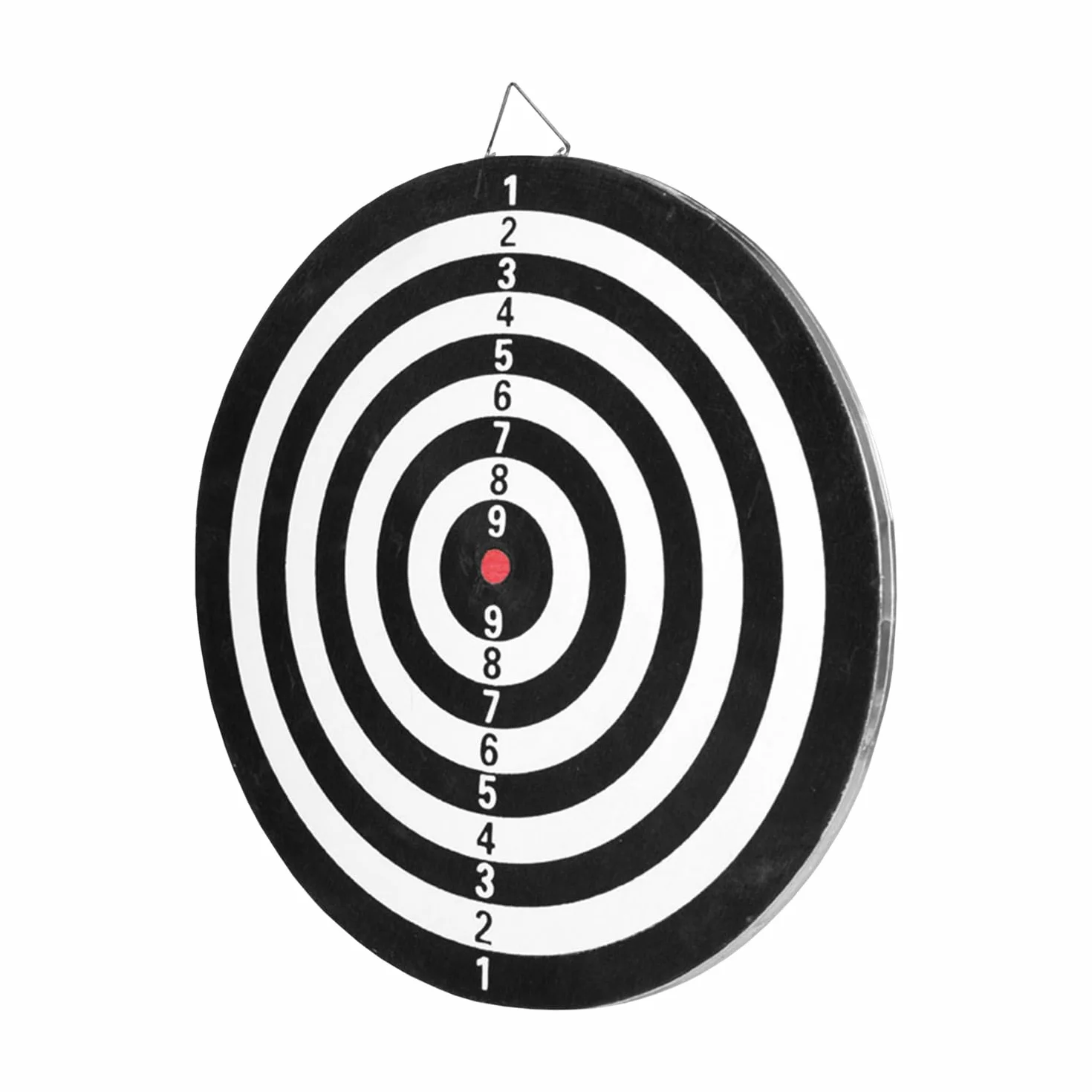 Idena Tarcza do rzutek 29 cm 2 strony 6 rzutek zielony żółty