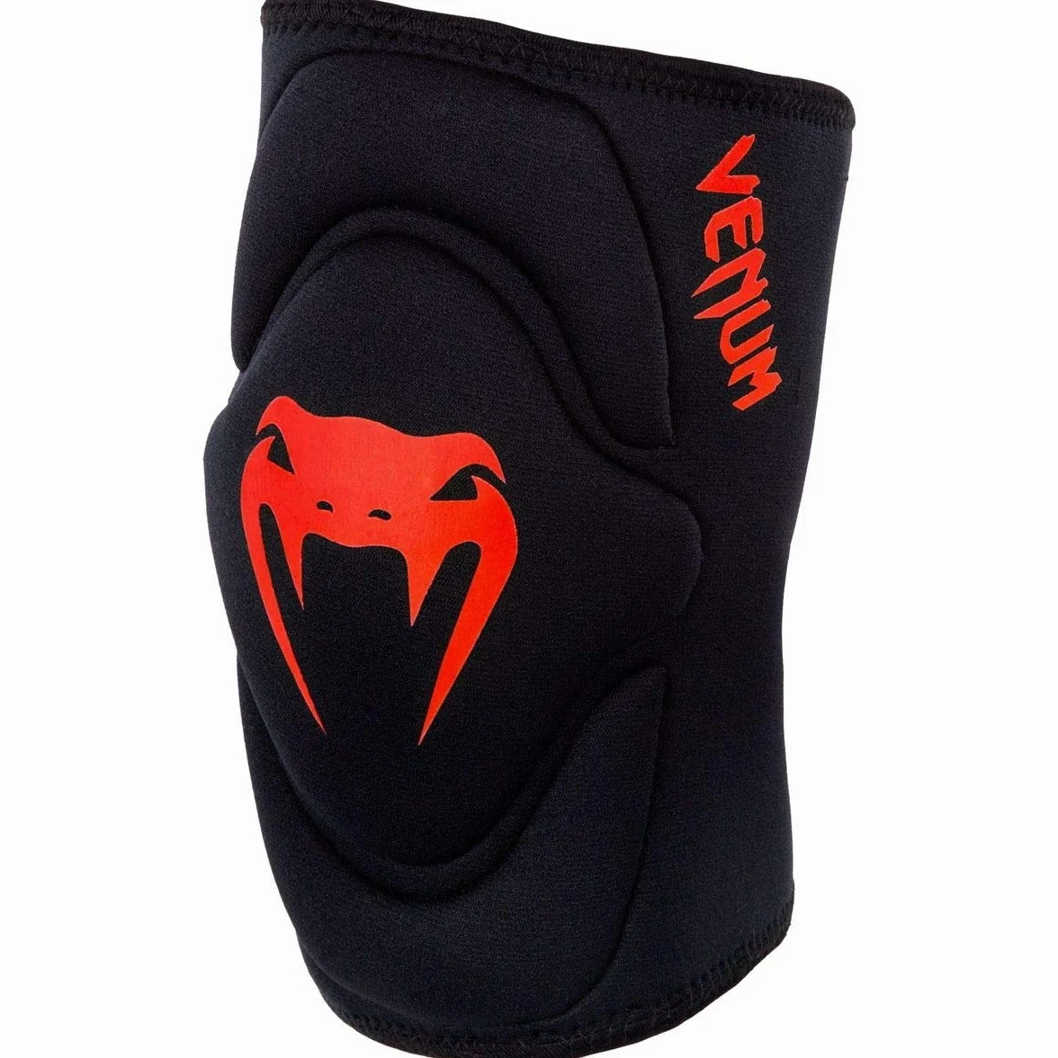 Venum Unisex Kontact Gel Knee Pad, czarny/czerwony, L/XL