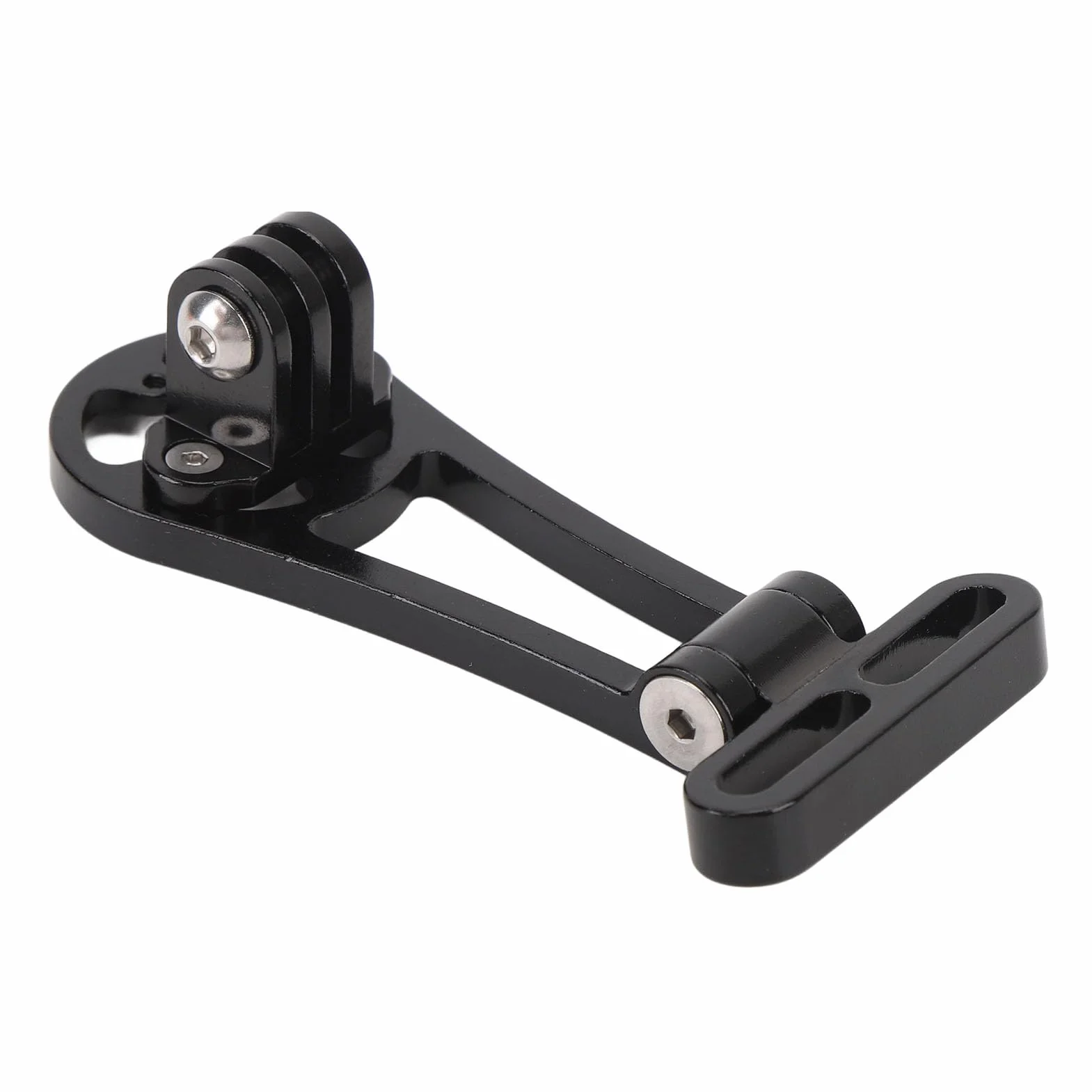 FILFEEL Aerodynamiczny Uchwyt na Licznik Rowerowy ze Stopu Aluminium, Przedni Uchwyt na kierownicę z Adapterami Stojaka do Edge, Wahoo Elemnt, Rider, Stages Dash, Hammerhead Karoo z