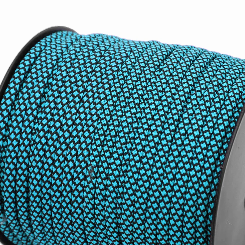 MAGT Core Paracord, 50 m, 4 mm grubości, 7-rdzeniowy, paracord, ratownictwo, smycz do namiotu, lina kempingowa, do plecionek bransoletek na zewnątrz, kolor niebieski