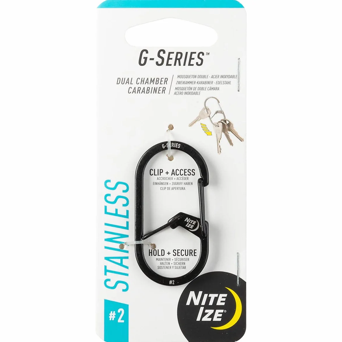 NIte Ize G-Series #3 stal nierdzewna