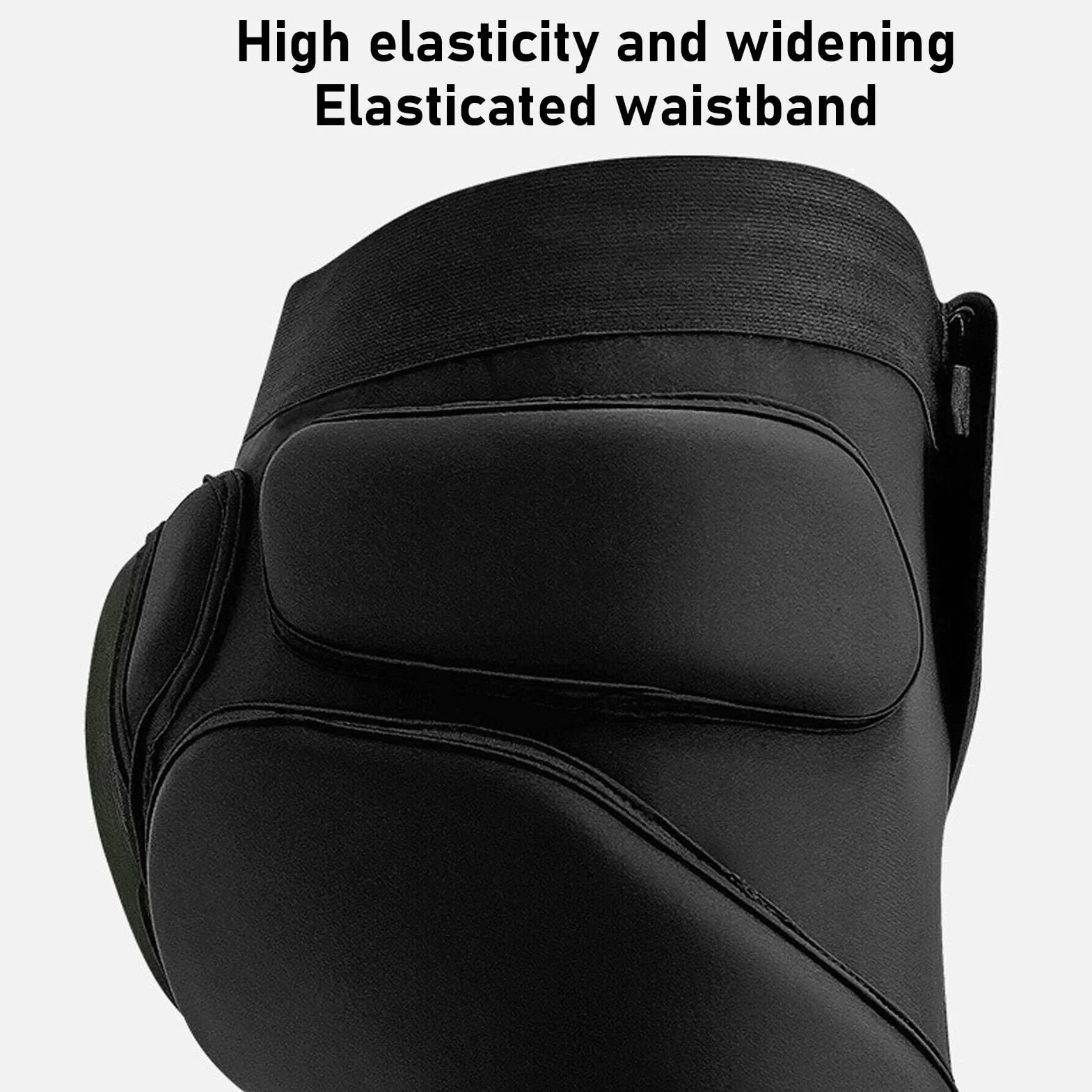 Snowboard Butt Pad 3 Warstwy Oddychające Ochronne 3D Wyściełane Spodnie z Kością Ogonową (L)