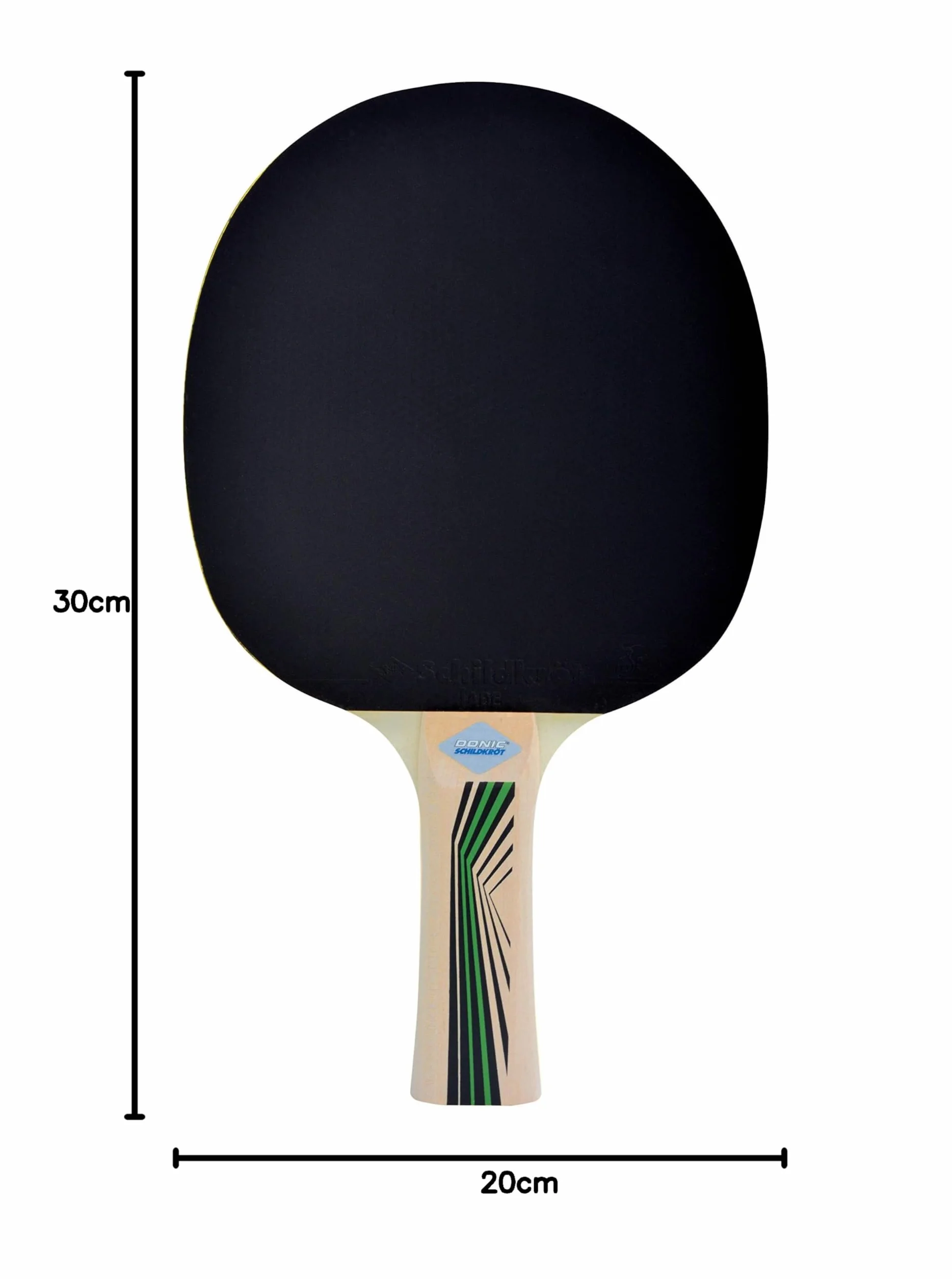 Donic-Schildkröt Legends 400 FSC Rakietka do tenisa stołowego, gąbka 1,6 mm, drewno FSC, powłoka ITTF