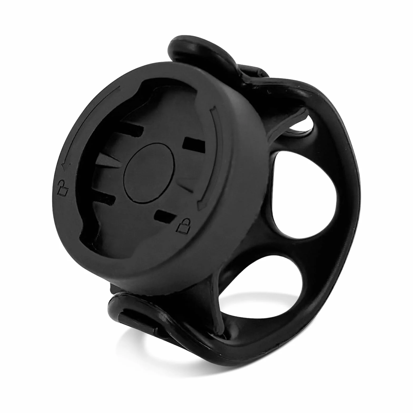 Obracany o 360° uchwyt na komputer rowerowy do Garmin – uchwyt rowerowy na wspornik rowerowy, uchwyt na tylne światło i tachometr do Garmin Edge, Varia, uchwyt rowerowy do rowerów wyścigowych i MTB