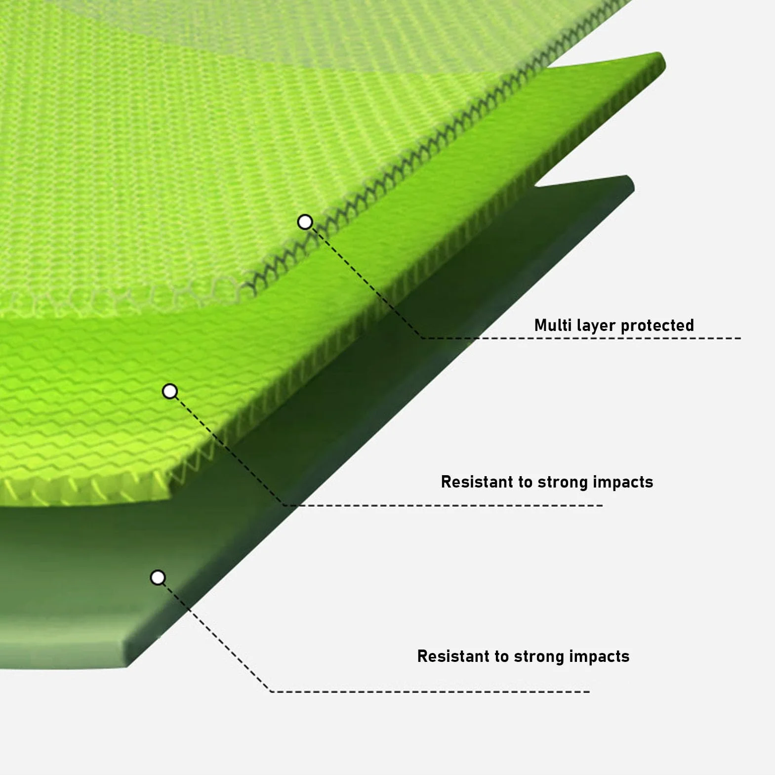 Snowboard Butt Pad 3 Warstwy Oddychające Ochronne 3D Wyściełane Spodnie z Kością Ogonową (L)
