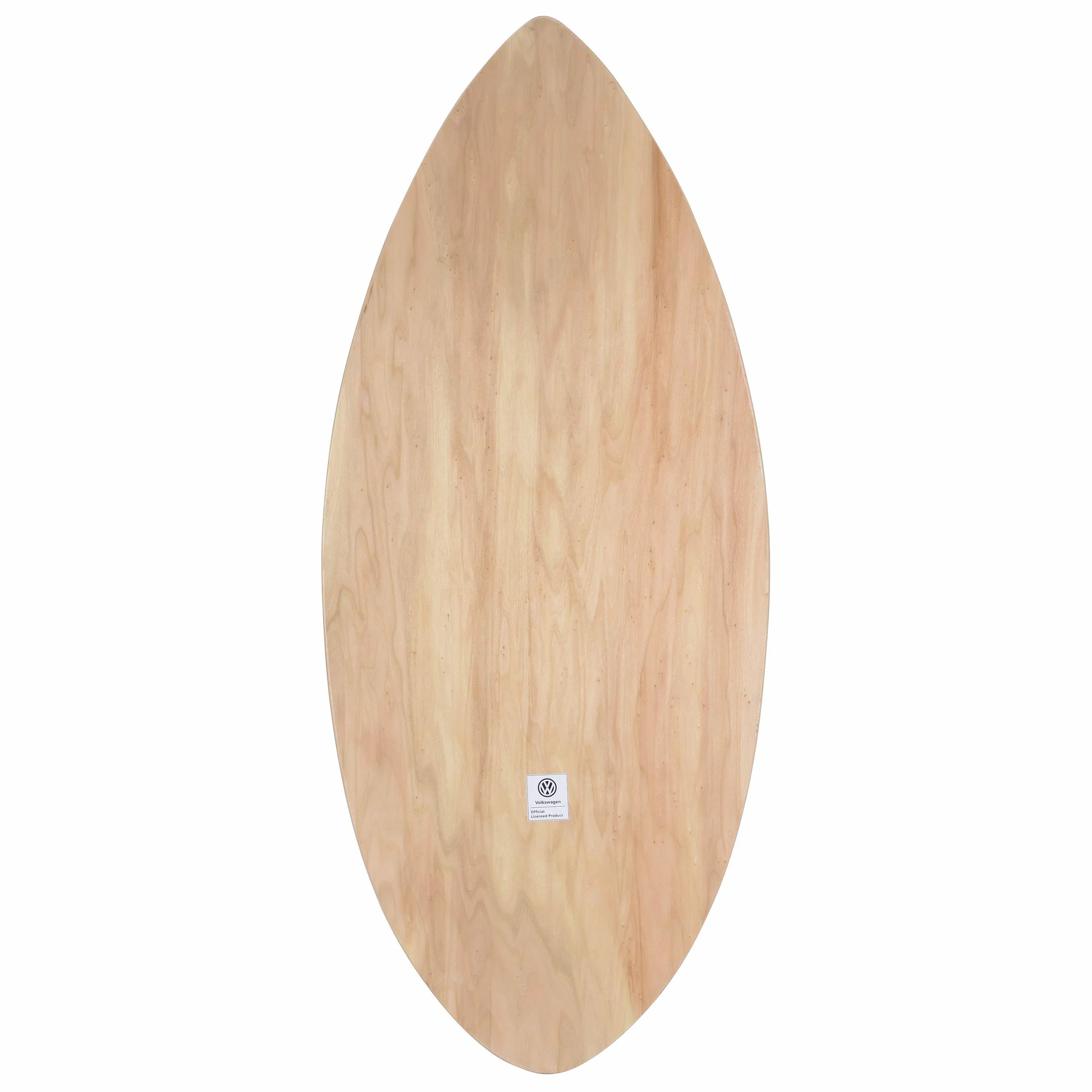 Board Masters VW Collection – Volkswagen Skimboard z prawdziwego drewna (104 cm) unisex z wzorem T1 Bulli Bus (Sunset/kolorowa)