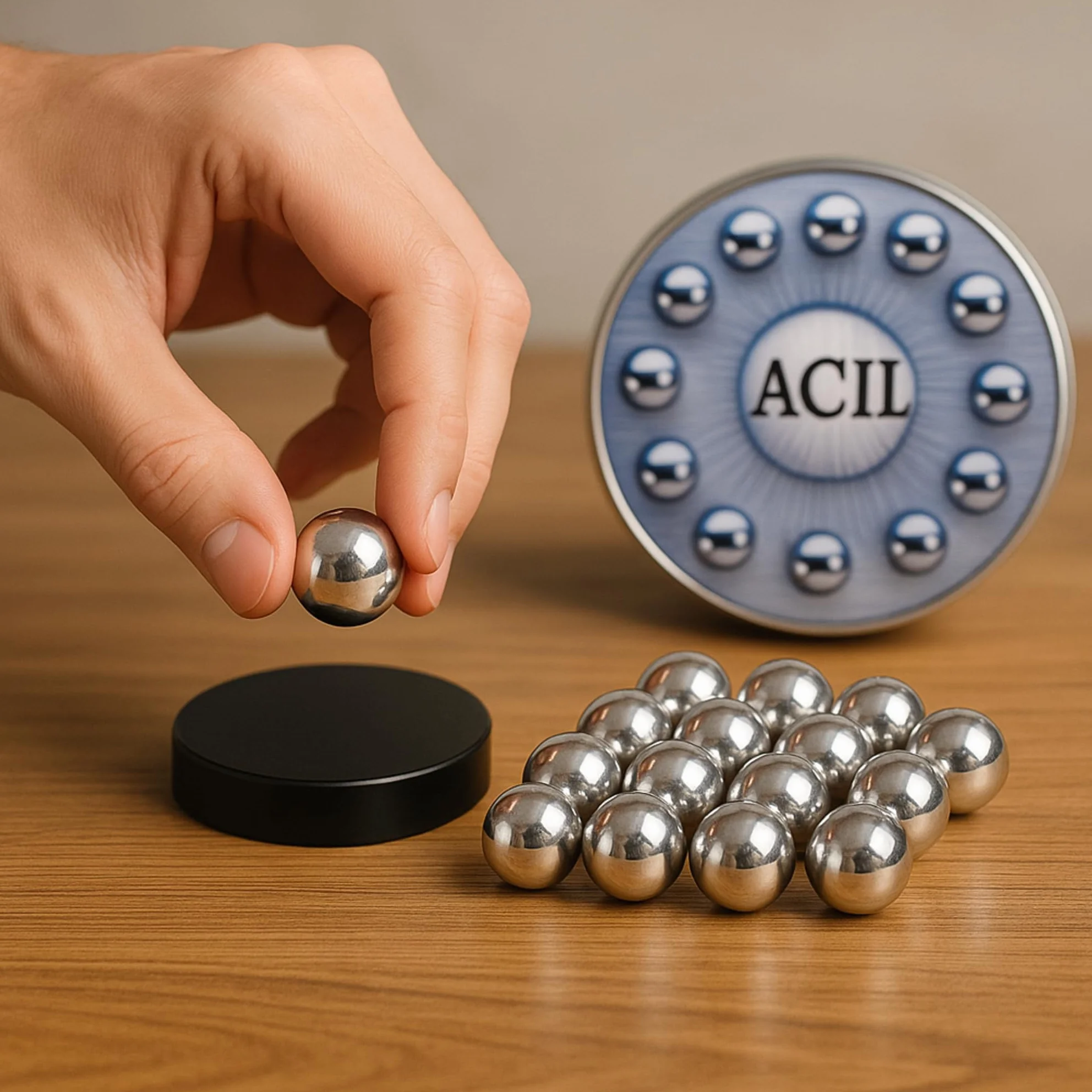 Kulki aluminiowe w 43 Kaliber Solid Resuable Seamless Paintballs do wysokiego uderzenia, treningu, ćwiczeń celowych i obrony .43 Cal.