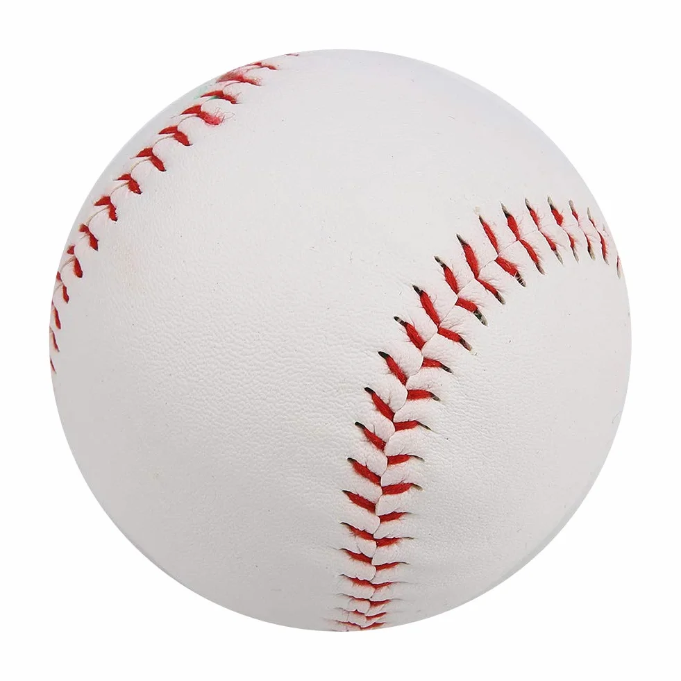 Softball Treningowy, 2 szt. Miękkie Wypełnienie z PVC Trening Ręcznego Szycia Softball do ćwiczeń Odbijania w Celu Doskonalenia Umiejętności