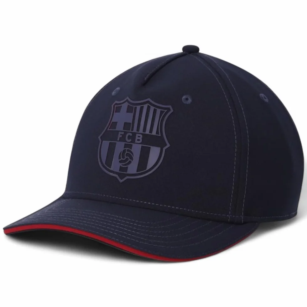 FC Barcelona Cap Neuter Navy Barça z licencją - Regulowany rozmiar dla dorosłych