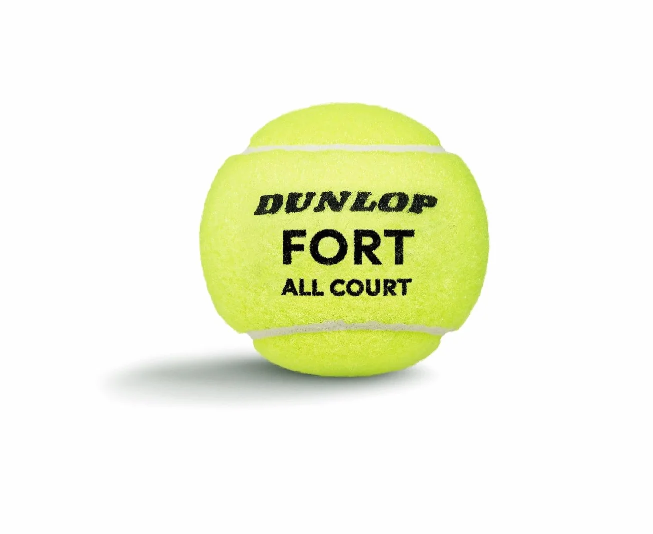 DUNLOP Piłka tenisowa Fort All Court TS – do piasku, twardego podłoża i trawnika (4 piłki)