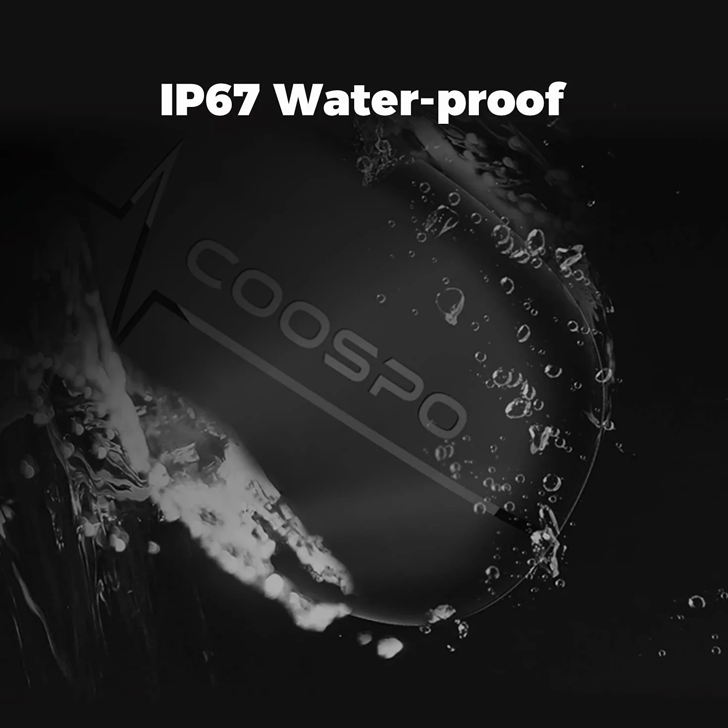 COOSPO Czujnik częstotliwości serca H6 Ant+, monitor częstotliwości serca EKG/EKG, kompatybilny z Wahoo, adidas, Coosporide, Polar Beat, Kinomap i innymi