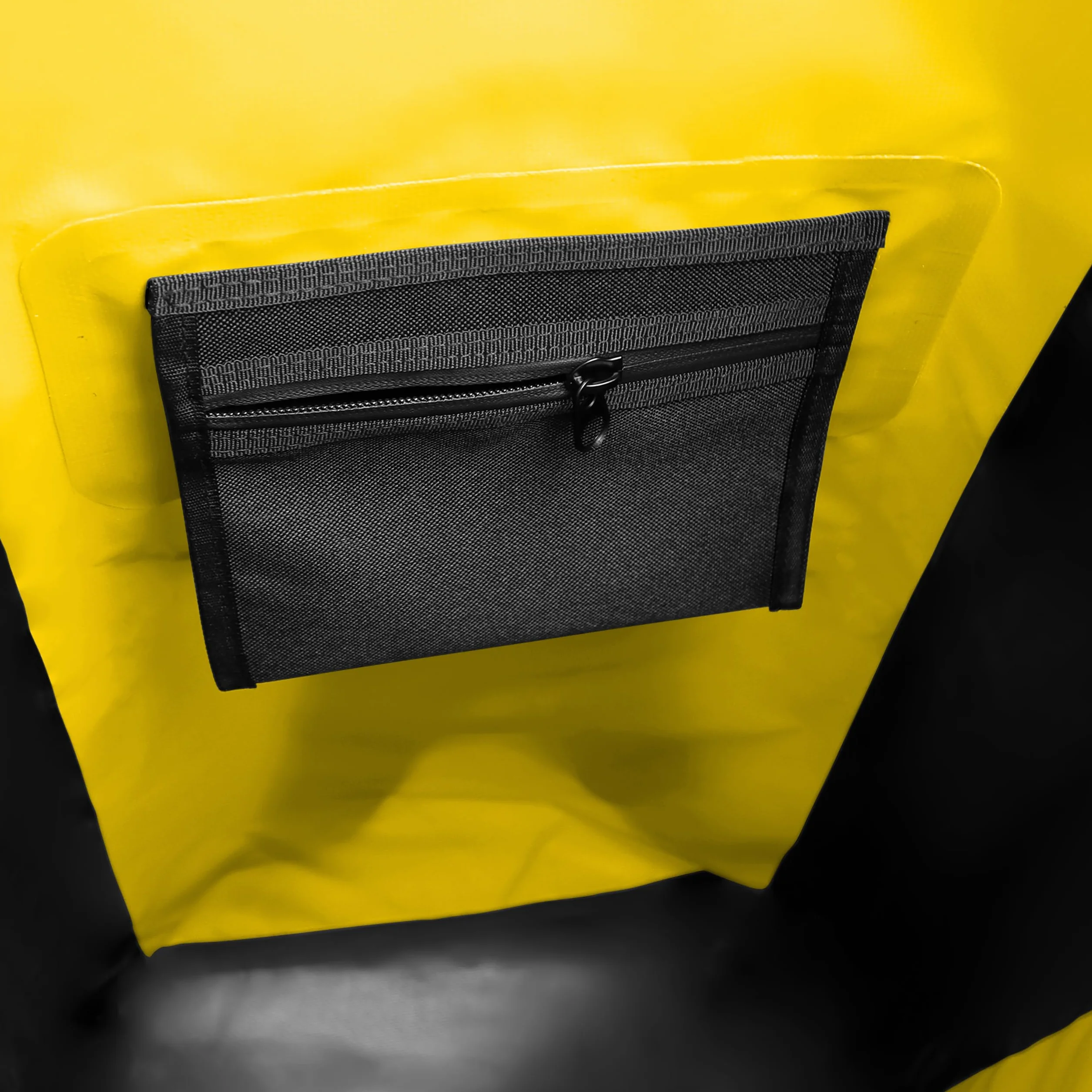 Nordlight Wodoodporny plecak Dry Bag 35L - (Żółty) Plecak zwijany z wyściełanym paskiem do noszenia, wodoodporna torba do sportów wodnych, plecak rowerowy, plecak kurierski, trekking, wędkarstwo