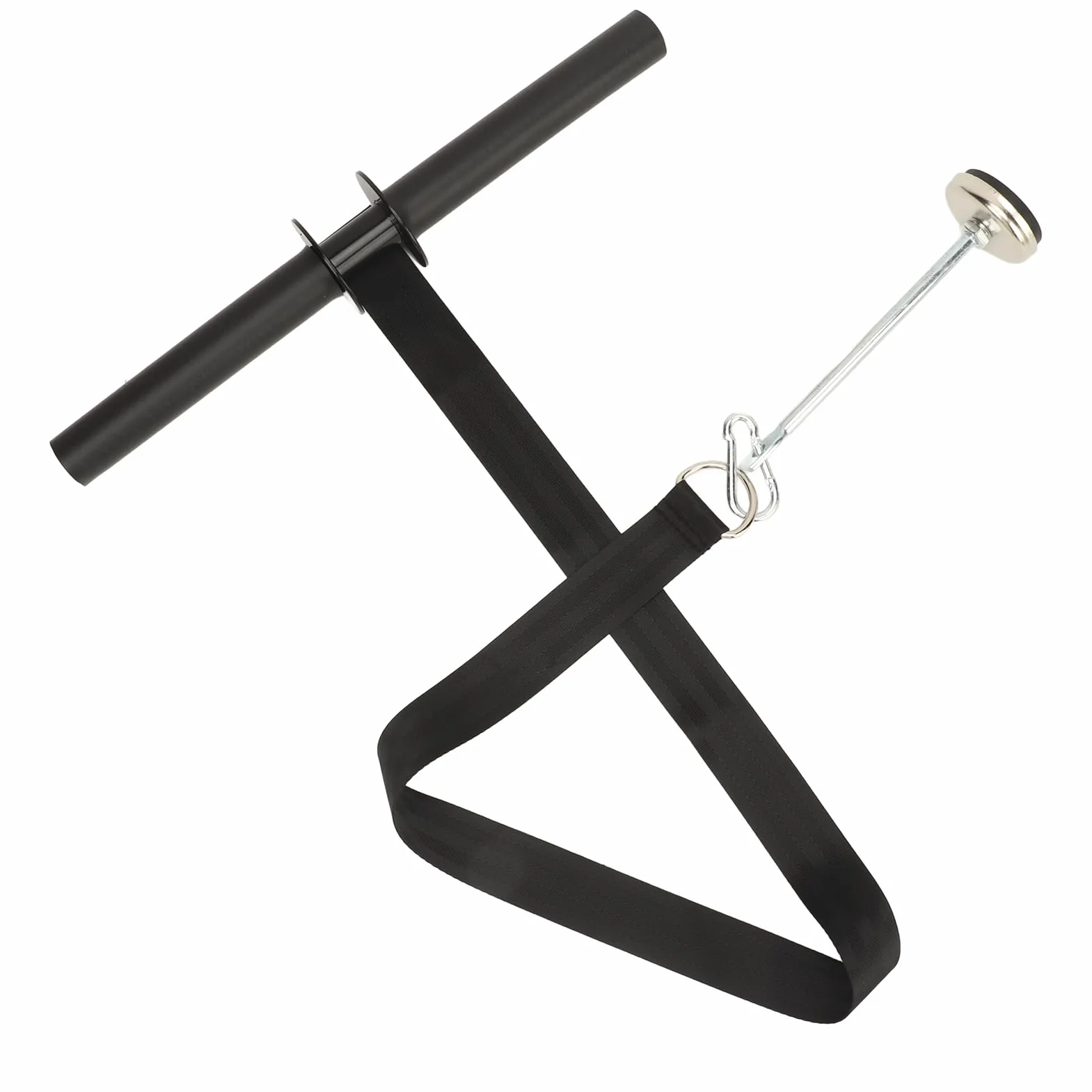 Forearm Wrist Roller Strengthener | High Strength Iron Construction for Sustained Workouts | Versatile Exercise Equipment for Home Gym / Office Use | Compact & Portable