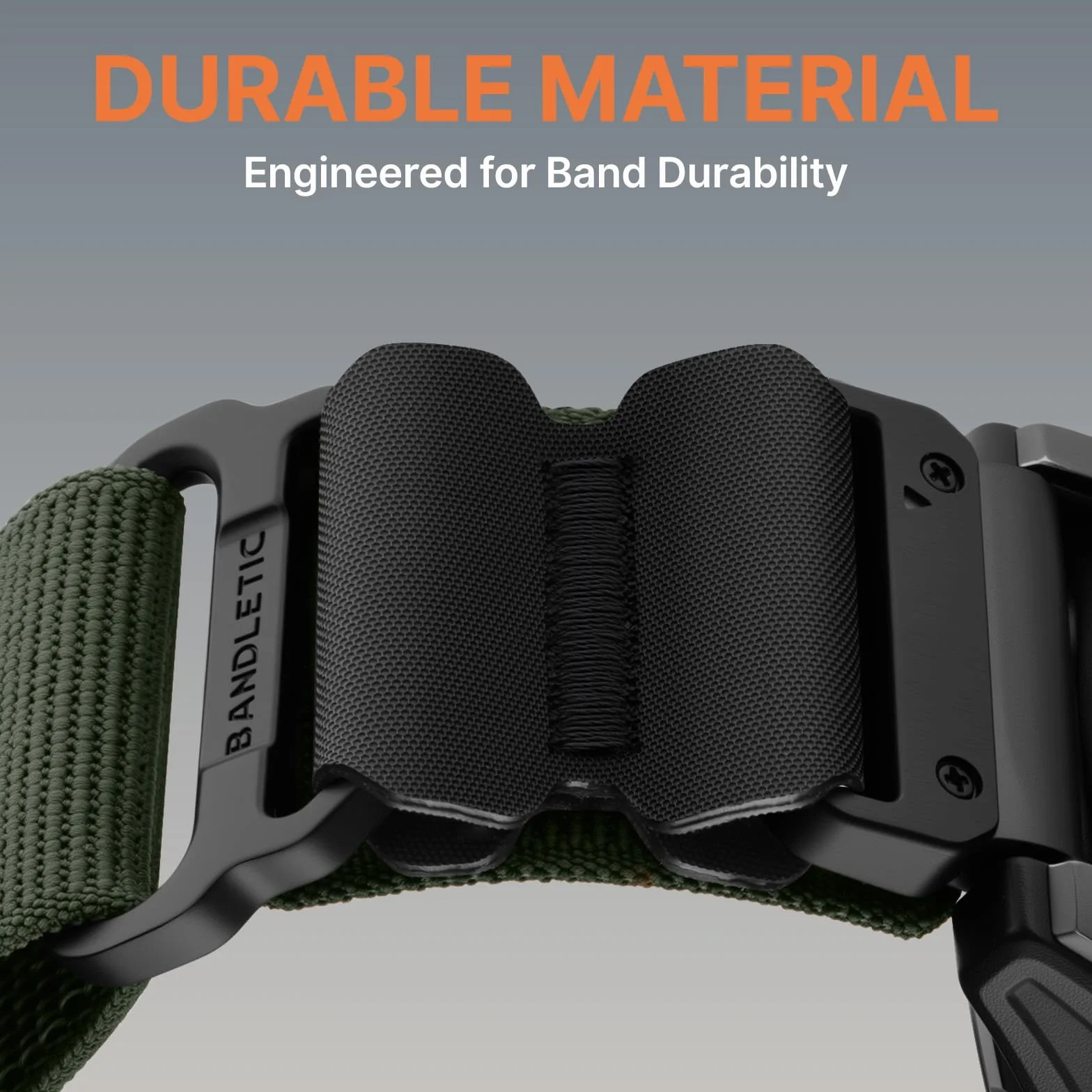 Bandletic Pasek do Fenix 6/Fenix 6 Pro / Fenix 7 / Fenix 7 Pro / Fenix 8 47 mm / Fenix 5 Pro / Fenix 5 Plus/Fenix Epix/Epix Pro 47 mm, silikonowy QuickFit 22 mm zapasowy pasek do Forerunner 965/955
