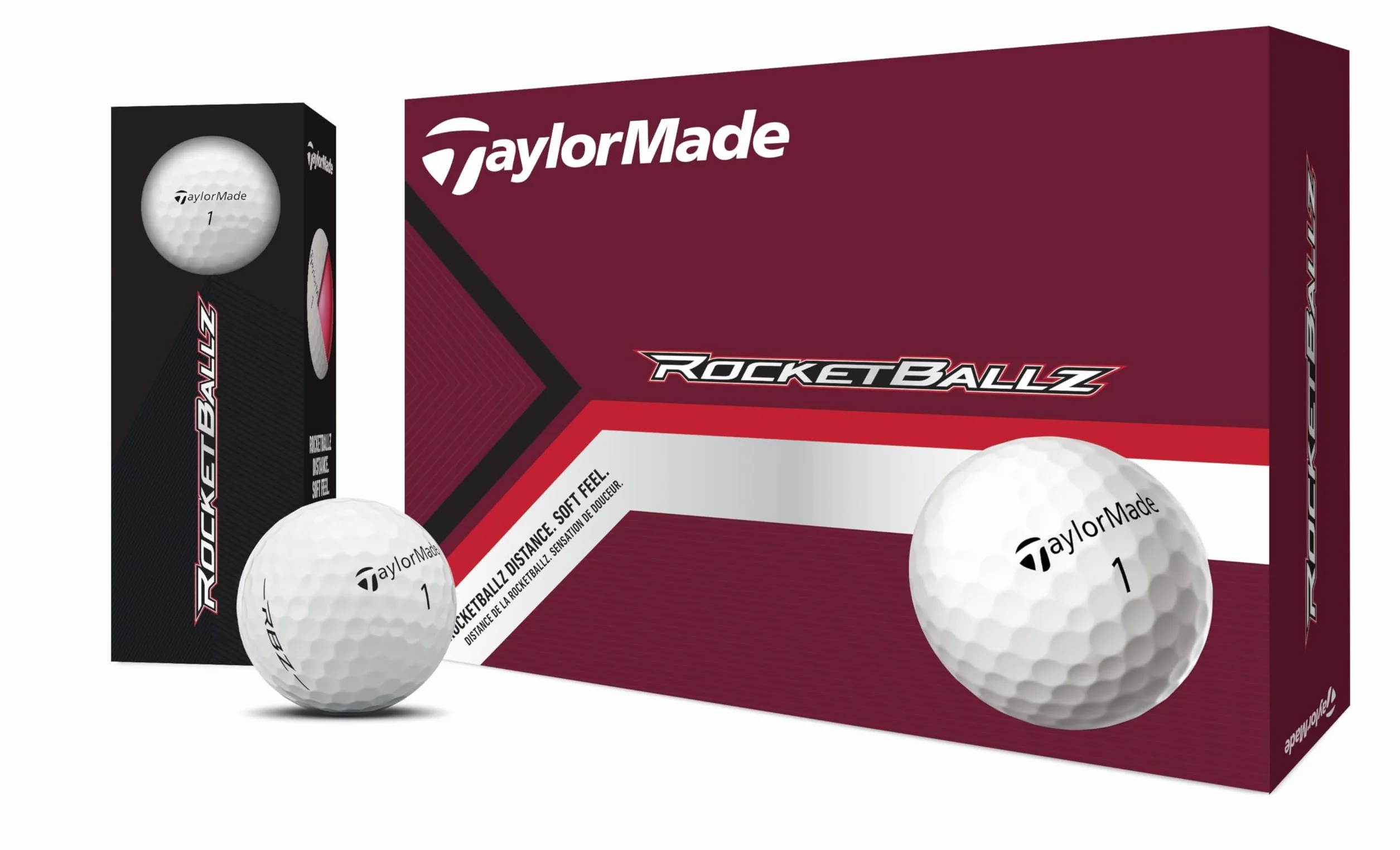 Taylormade Golf 2025 Rocketballz piłki golfowe 12bp