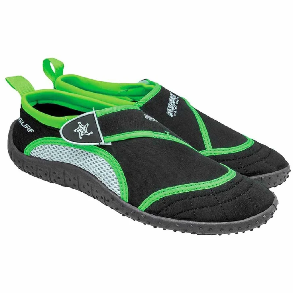 Abysstar Buty Neoprenowe Surf Green SR, Unisex Dorosły