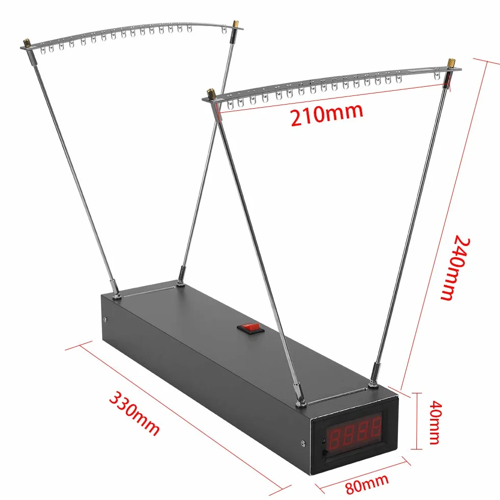 Hancaner Velocimetry Pro Bow prędkościomierz aluminiowy E9900-X