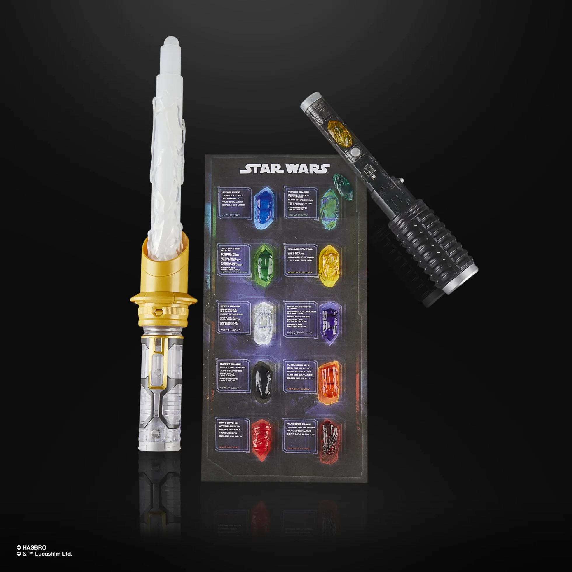 Hasbro Star Wars Miecz Świetlny z Kryształem Zasilającym z Gwiezdnych Wojen