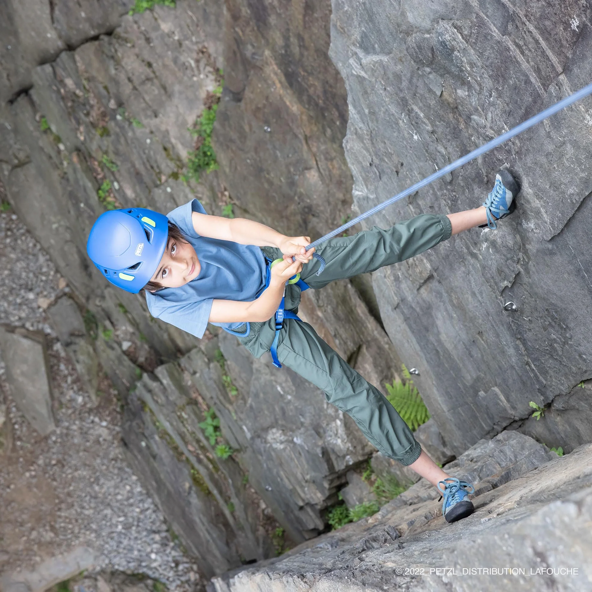 PETZL Uprząż MACCHU niebieska rozmiar uniwersalny