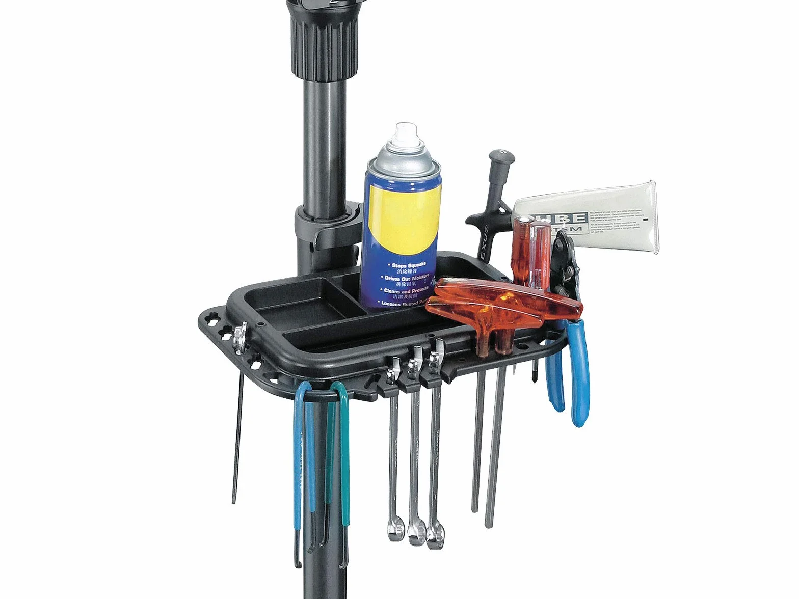Topeak Półka na narzędzia Tool-Tray, czarna, 30,5 x 6,6 x 25,9 cm