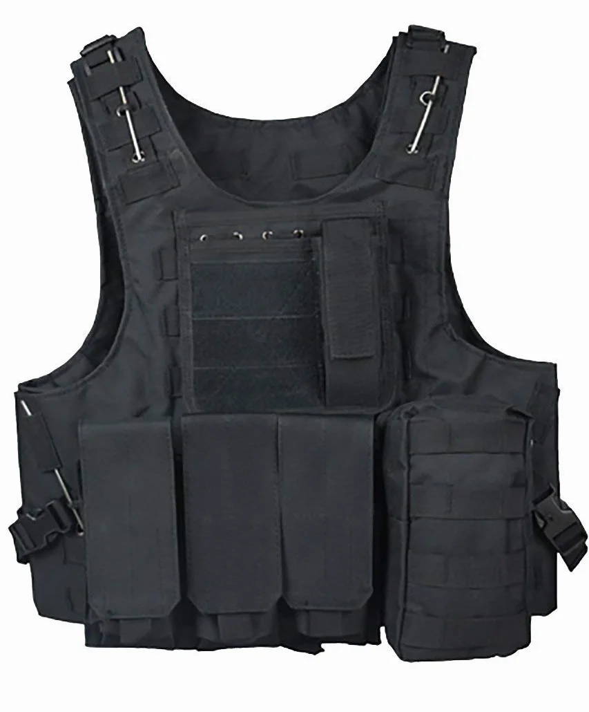 ThreeH Kamizelka taktyczna wojskowa Paintball Gilet ochronny dla policji myśliwskiej