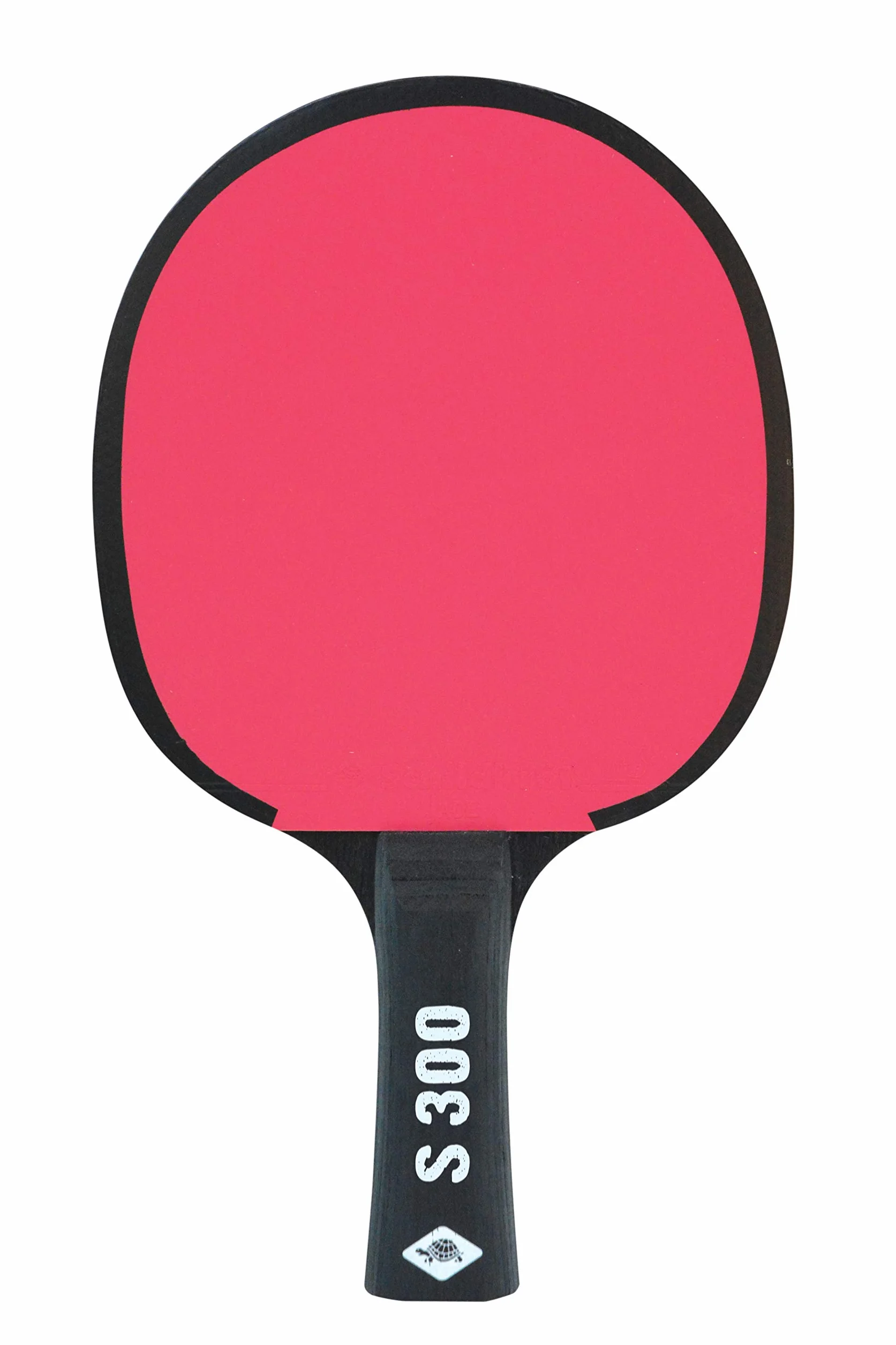 Donic-Schildkröt Protection Line S300 rakieta do tenisa stołowego, gąbka 1,0 mm, ITTF, czarna