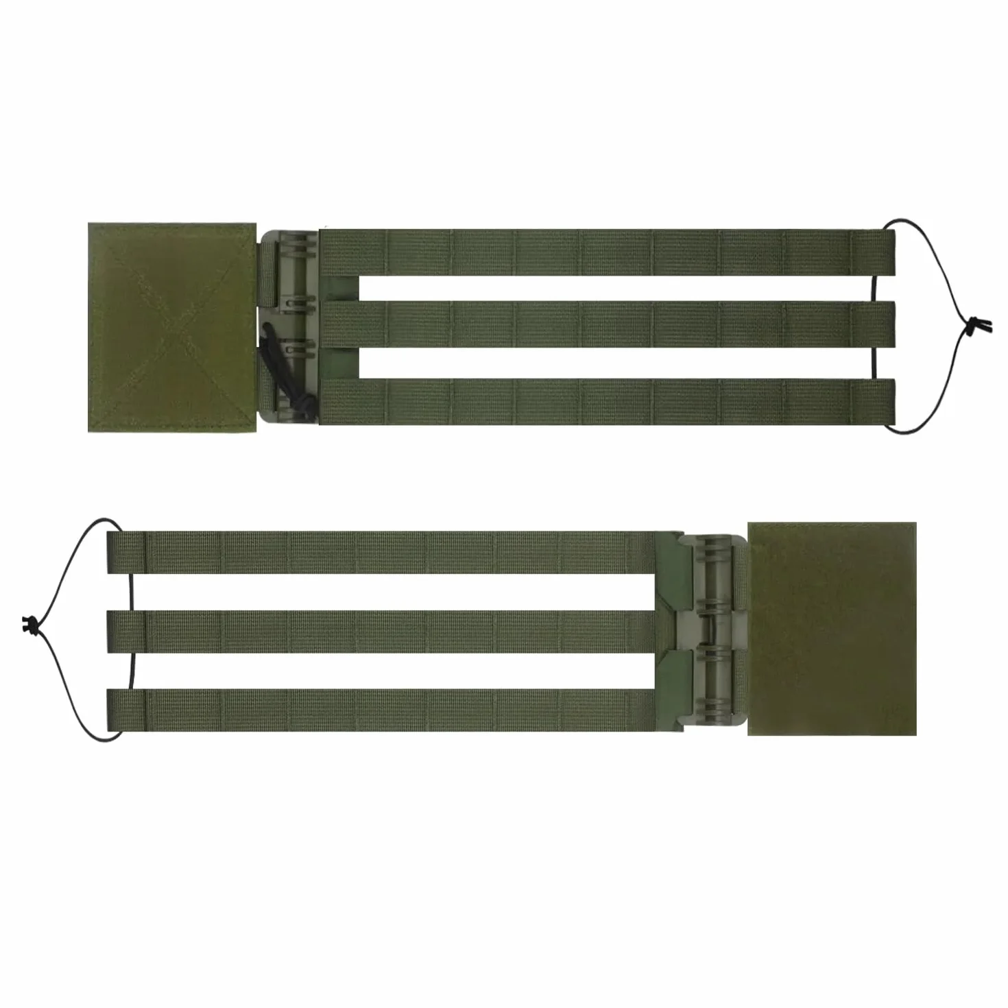 Peminkoo Kamizelka taktyczna Cummerbund z klamrą do szybkiego zwalniania zestaw do JPC 420 419 XPC Airsoft Plate Carrier pasek