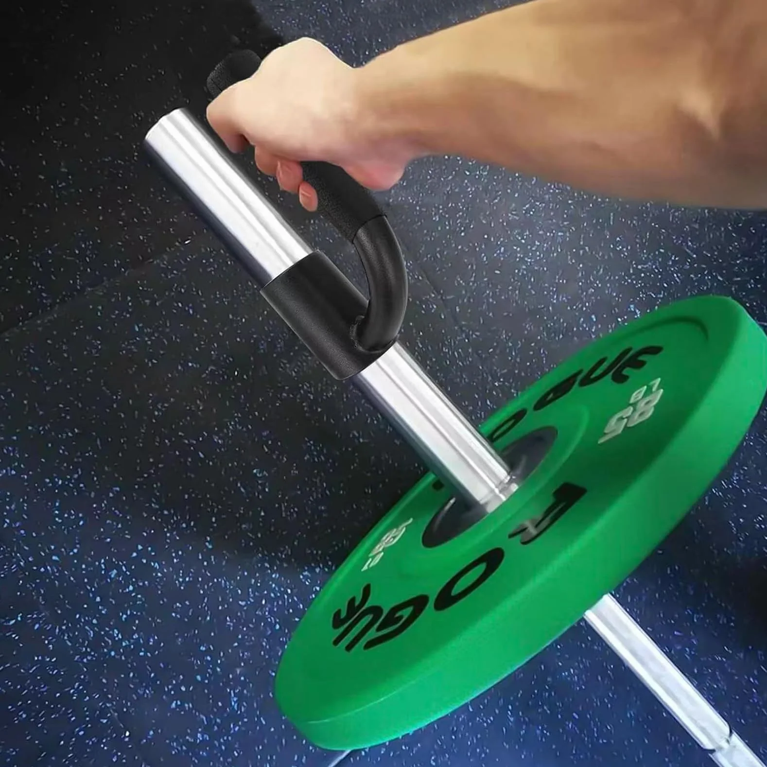 Aoneky T-Bar Row Platforma Landmine uchwyt | mocowanie do olimpijskiej sztangi długiej 50 mm do mięśni ramion, ramion, pleców, treningu domowego
