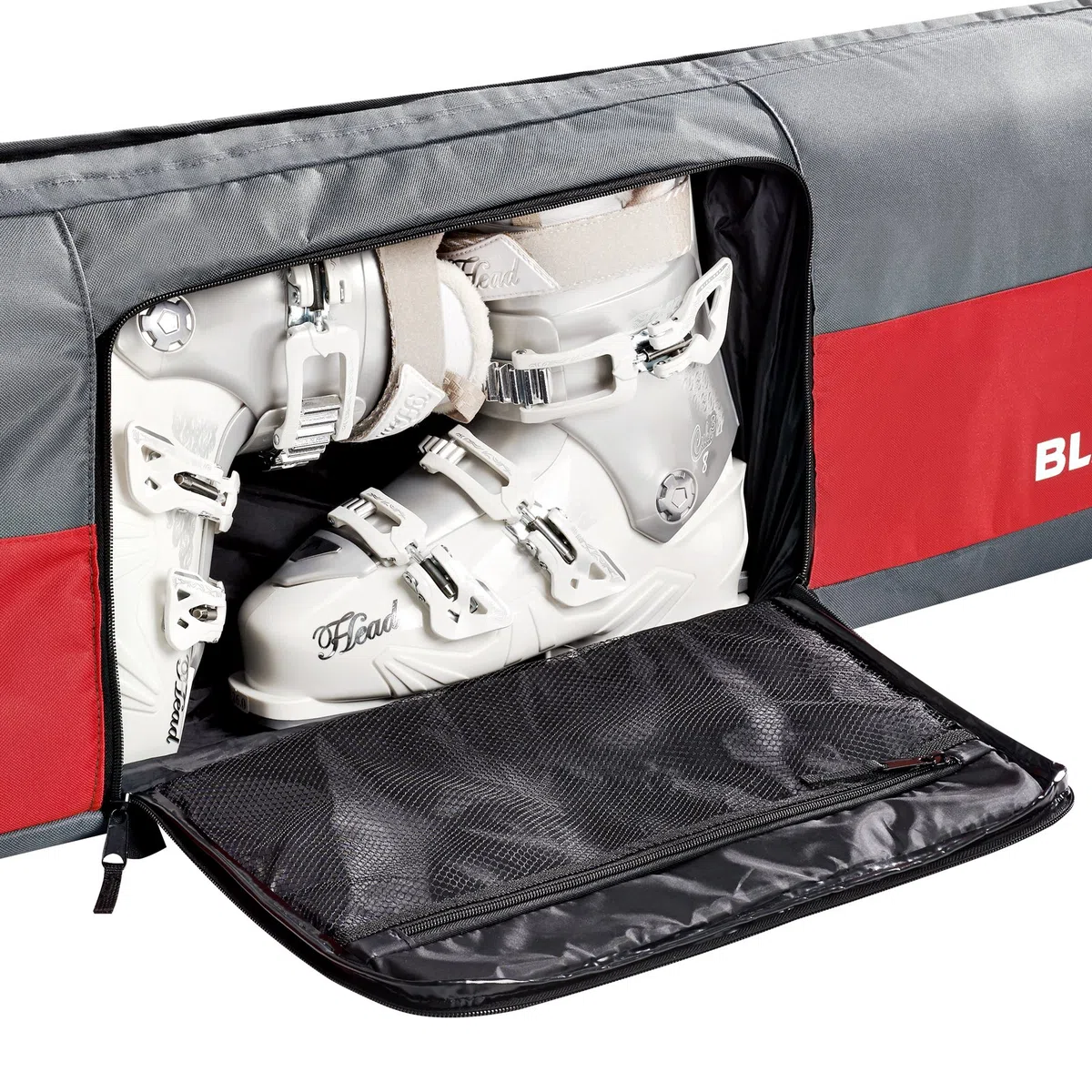 Black Crevice Snowboardbag (z przegrodą na buty), 170 x 26 x 8 cm, 35 litrów