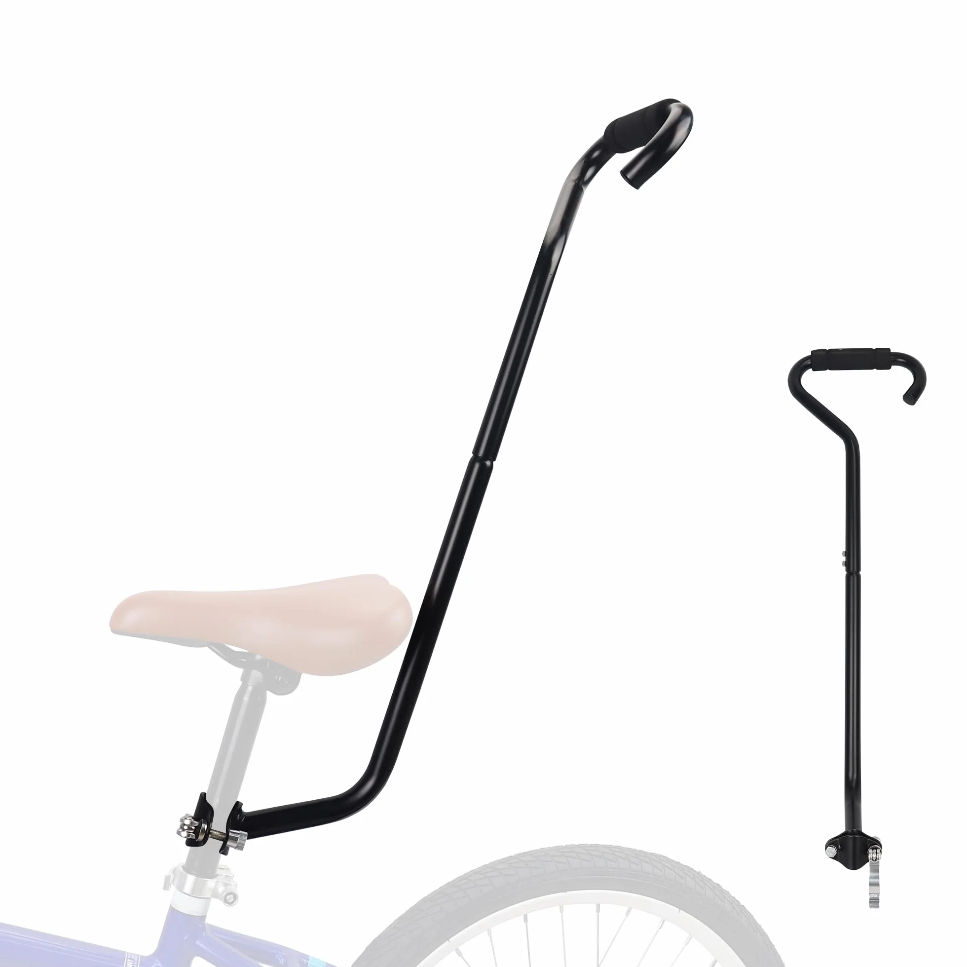 ZUKKA Dziecięcy drążek do treningu rowerowego, uchwyt ze stopu aluminium