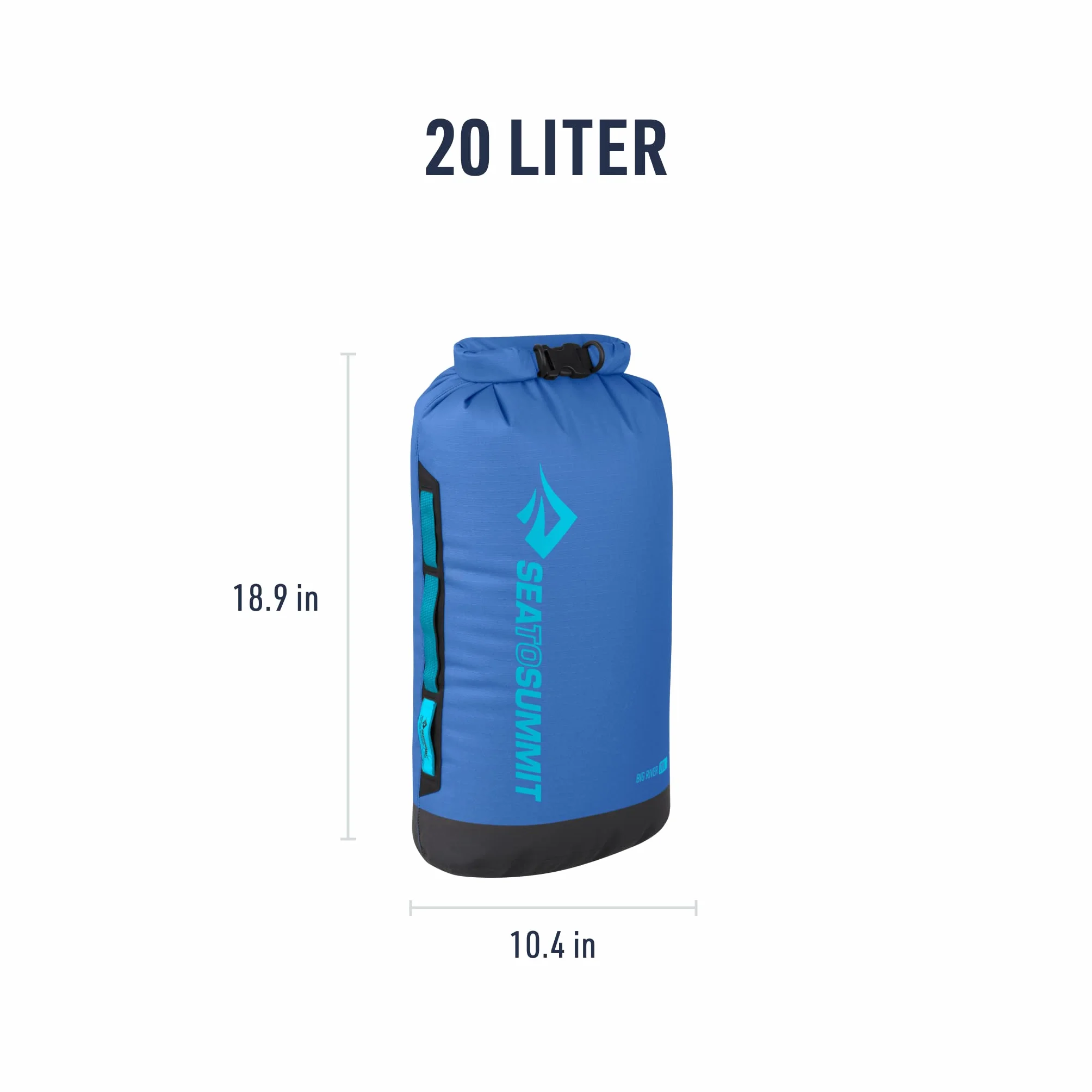 Bolsa Estanca Big River 20L niebieski