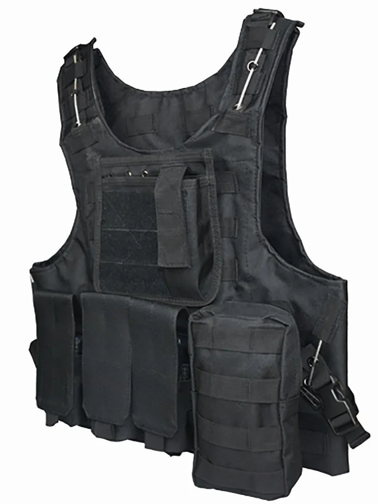 ThreeH Kamizelka taktyczna wojskowa Paintball Gilet ochronny dla policji myśliwskiej
