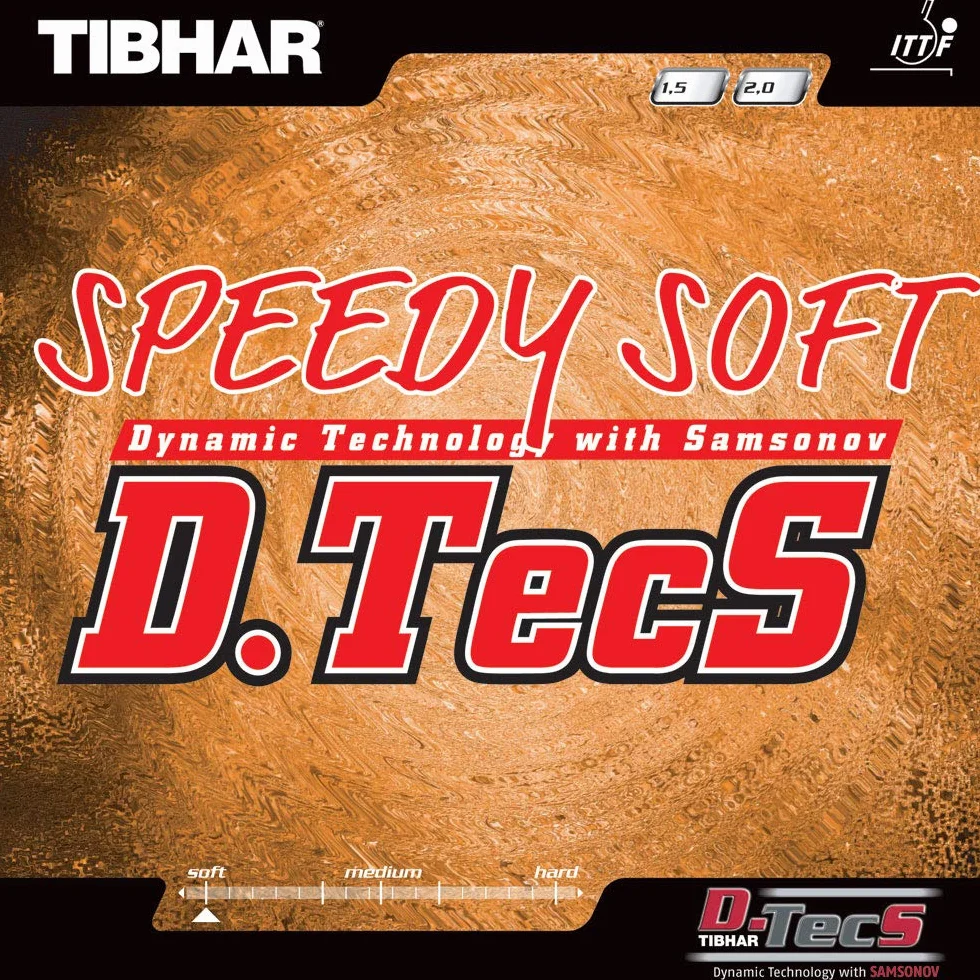 Tibhar Speedy Soft D.TecS guma do tenisa stołowego