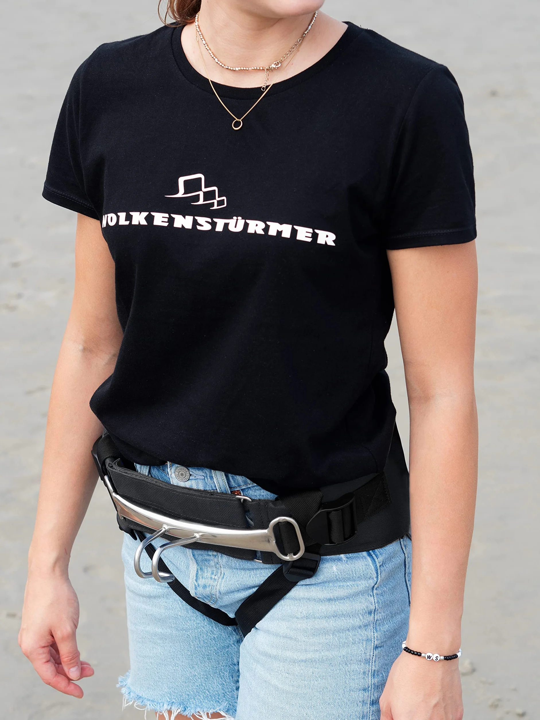 Wolkenstürmer Uniwersalny Trapez czarny do Harness Fix Rozmiar S-XL Latawiec trapezowy