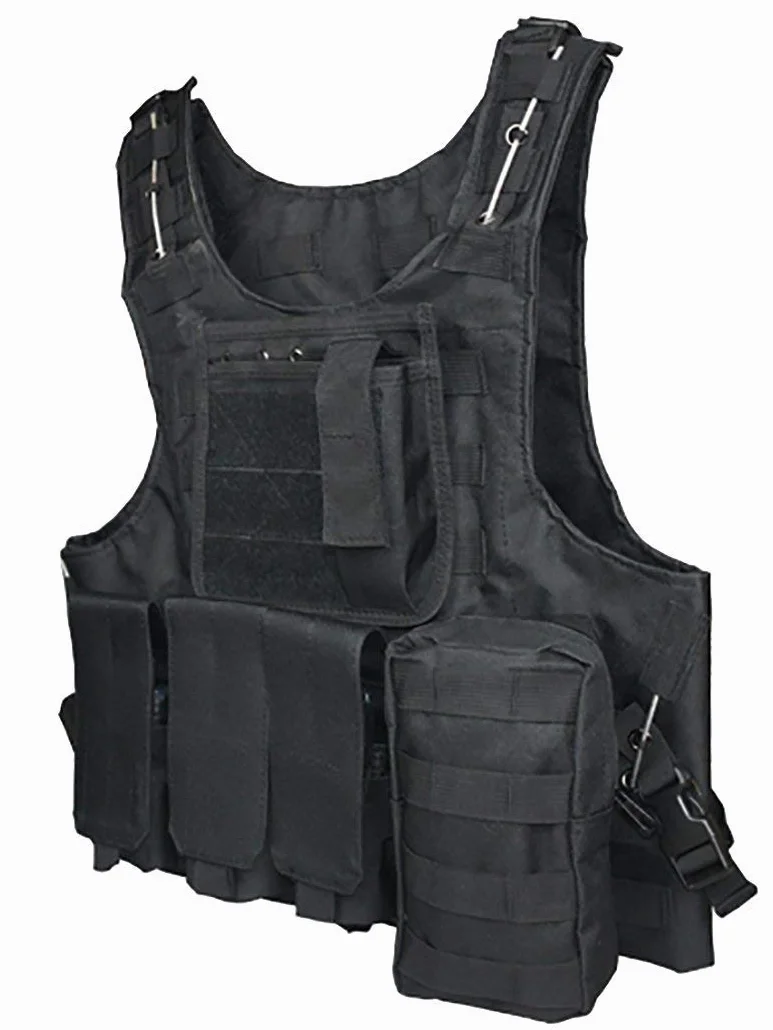 ThreeH Kamizelka taktyczna wojskowa Paintball Gilet ochronny dla policji myśliwskiej