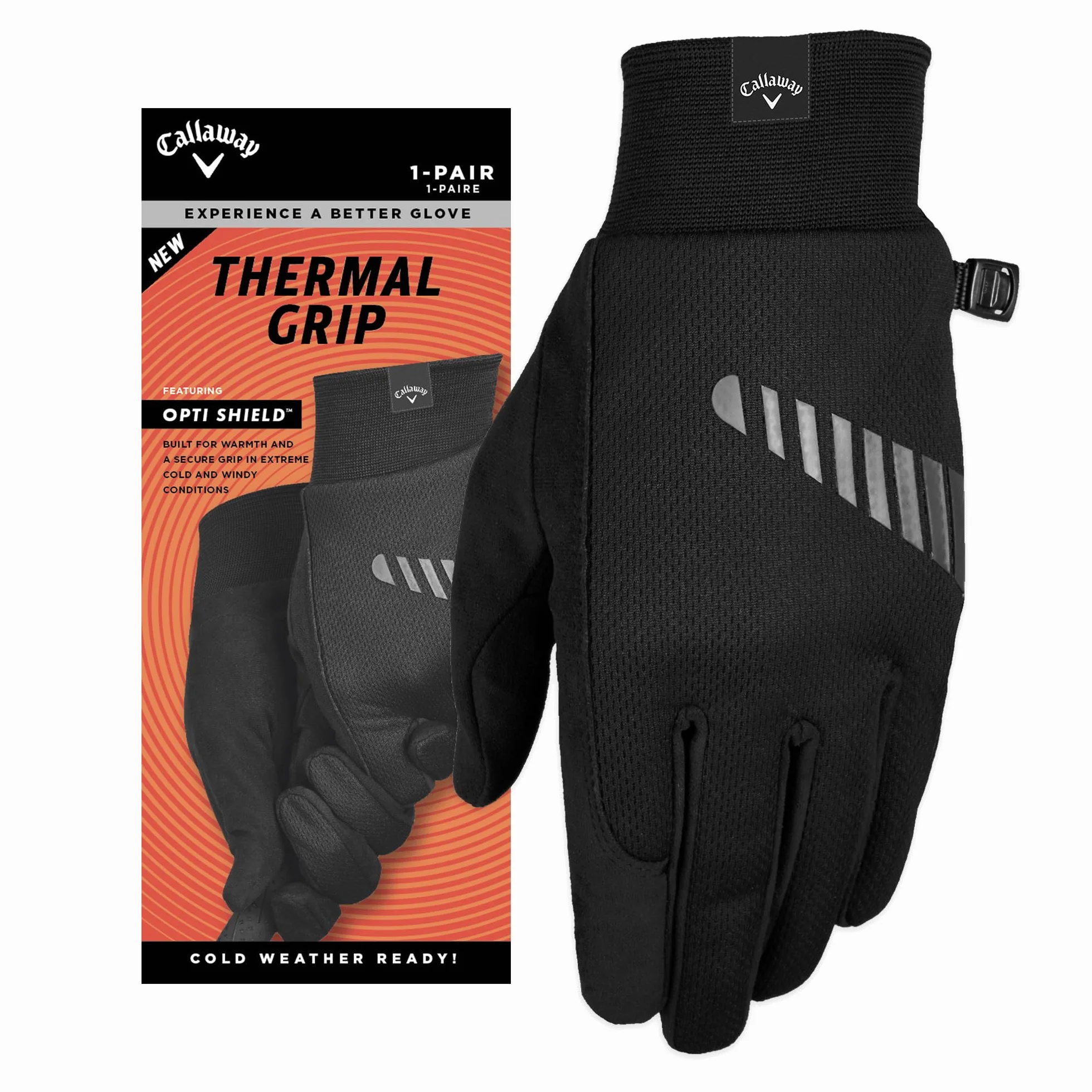 Callaway Golf Thermal Grip rękawice golfowe na zimną pogodę 2 szt.