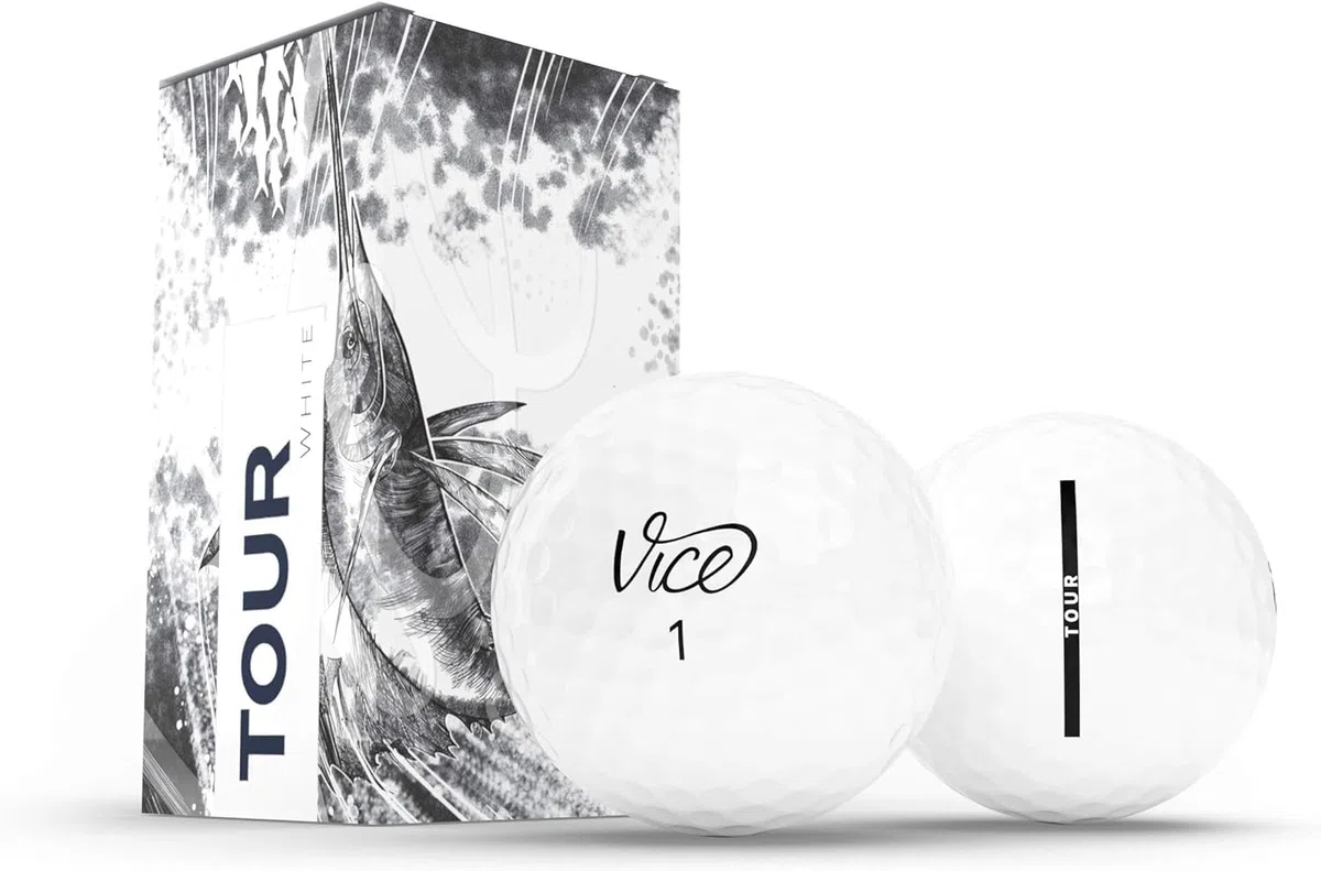 Vice Golf Zestaw różnorodnych piłek (łącznie 10 piłek: zawiera 2 w każdym stylu; Vice Pro Plus, Vice Pro, Vice Pro, Vice Pro Soft, Vice Tour, Vice Drive)