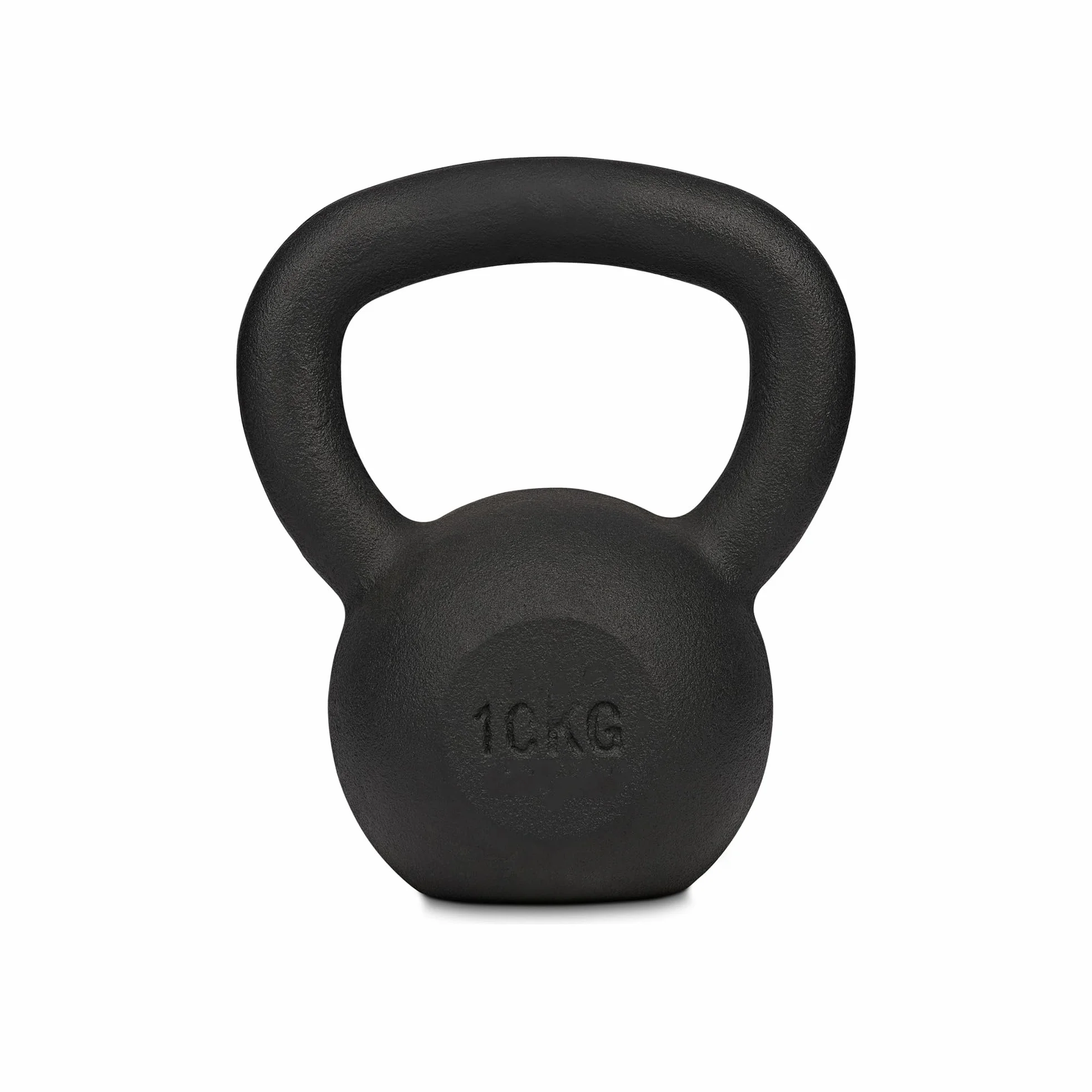 Athlyt Kettlebell żeliwny, 10 kg, czarny