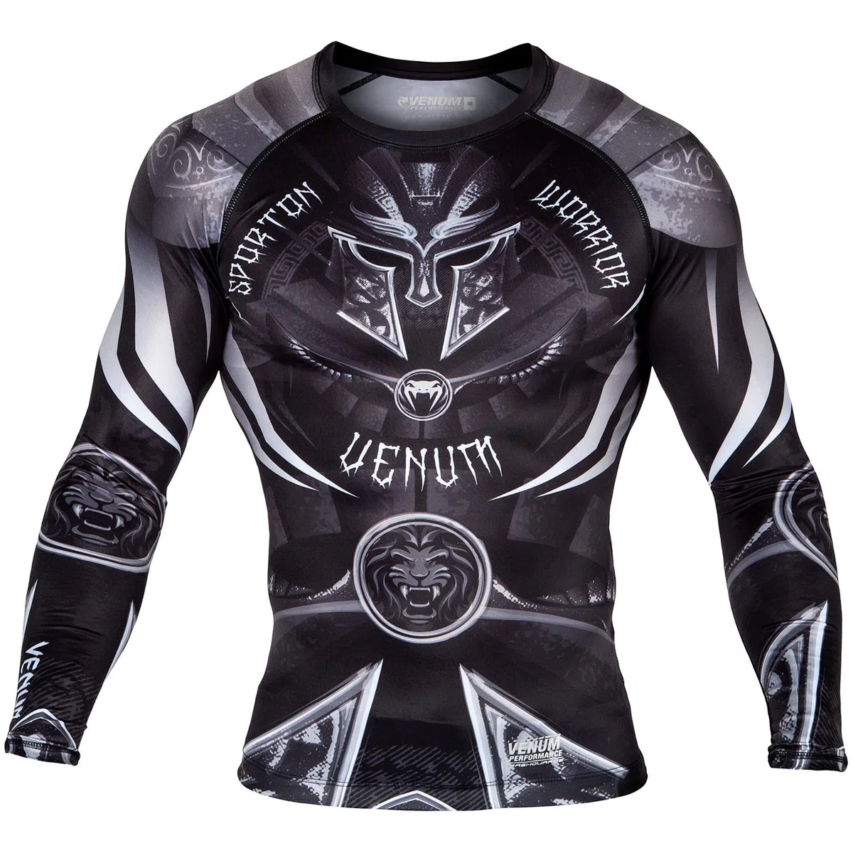 Venum męska gladiator 3.0 osłona z długim rękawem czarny/biały XXL