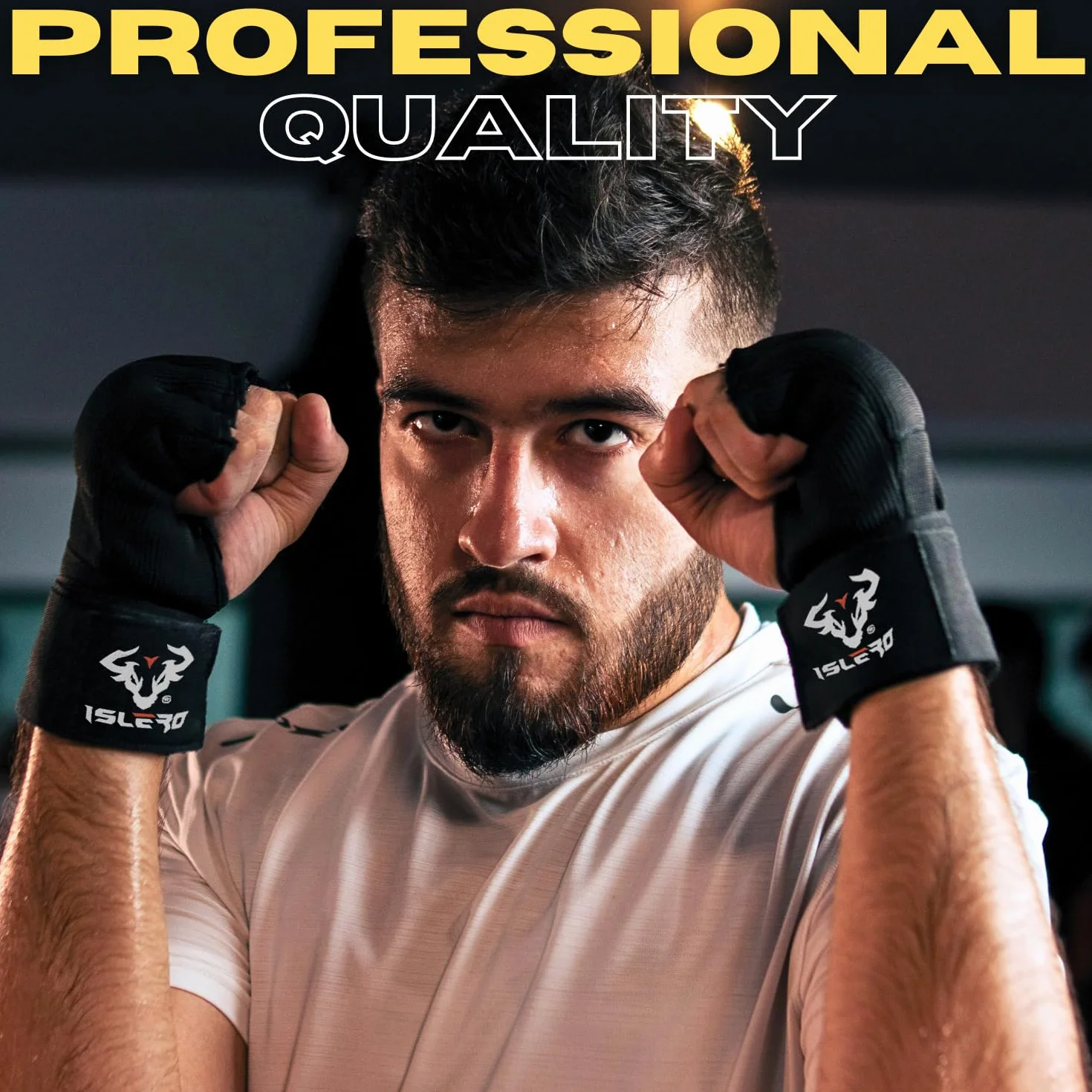 Islero bokserskie opaski na dłonie 93 cm szybkie długie paski na nadgarstek żelowe rękawice wewnętrzne elastyczne ochrona pięści wyściełane muay thai MMA sztuki walki worek treningowy bandaże