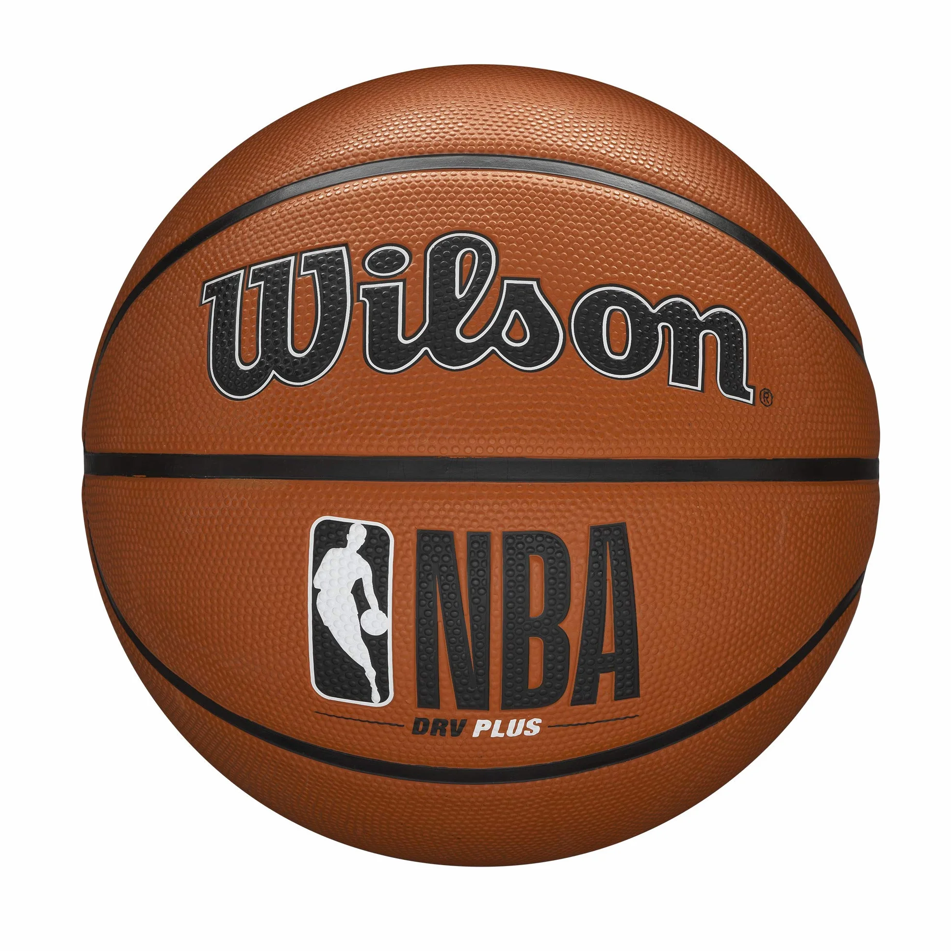 Wilson Koszykówka, model NBA DRV Plus, na zewnątrz, gumowy, rozmiar: 5, brązowy