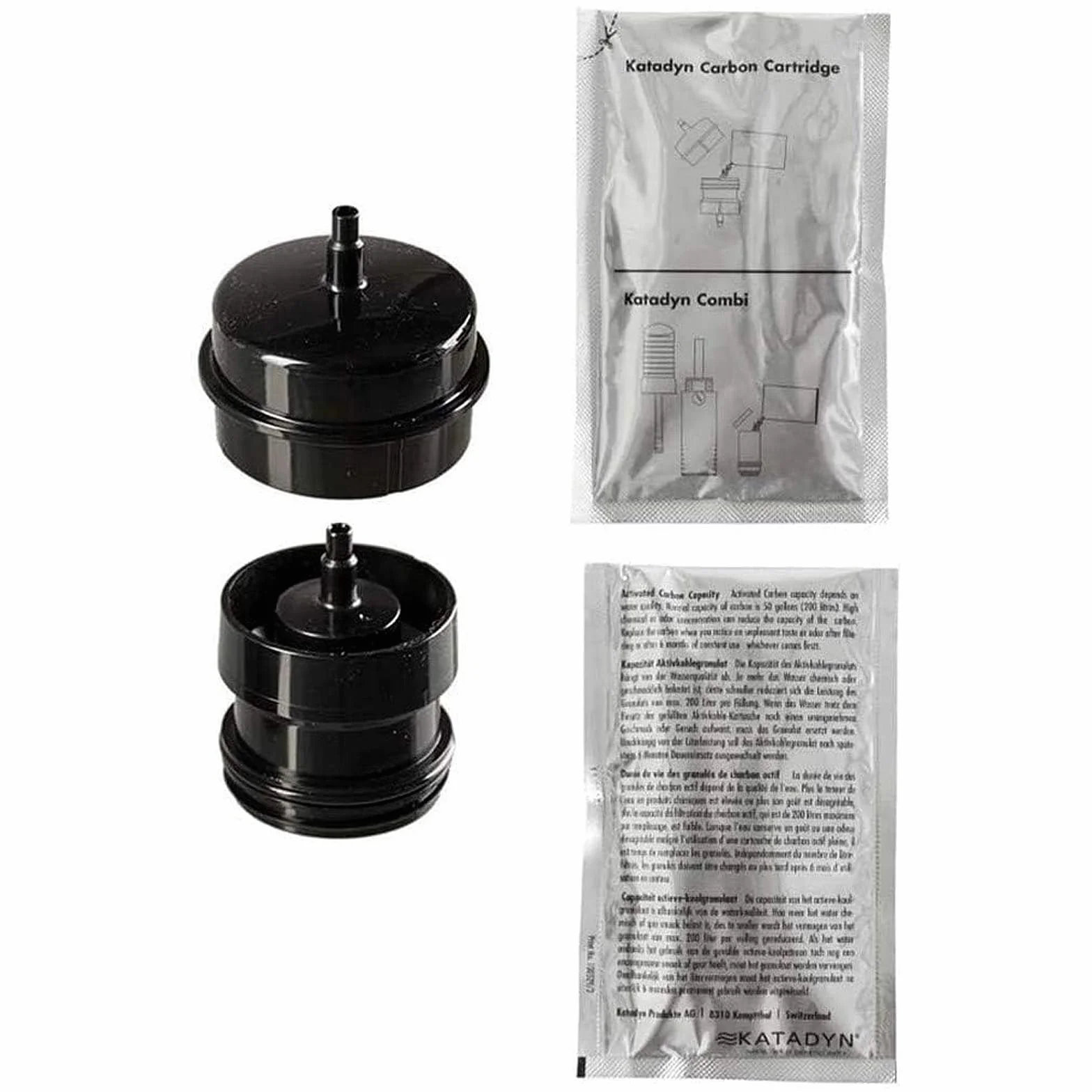 Katadyn 8013450 adapter do butelki z aktywnym węglem