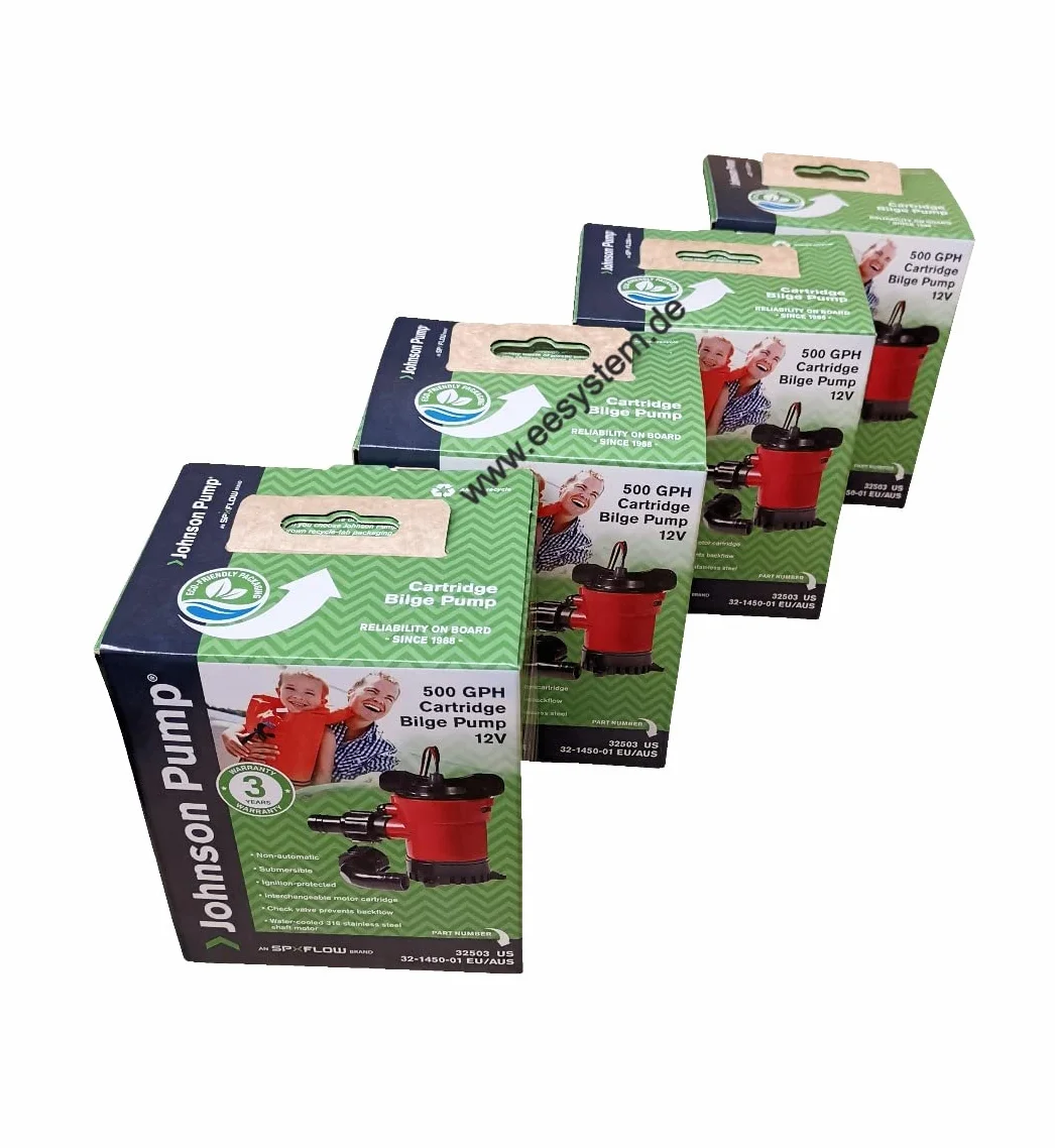 SPX FLOW pompa spalinowa 500 GPH 12 V Johnson 40 l/min Cartridge