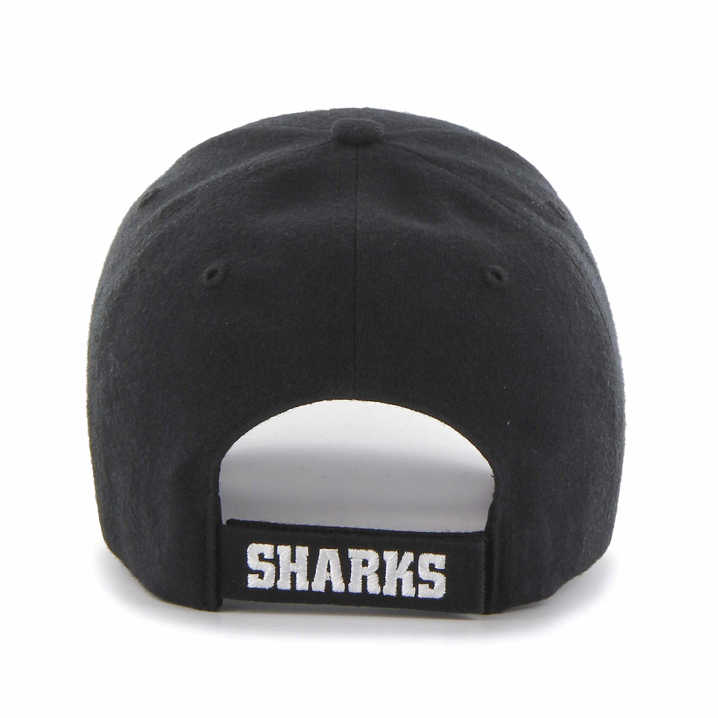 '47 Brand MVP Sharks CapBrand Cap Base, Czarny, rozmiar uniwersalny
