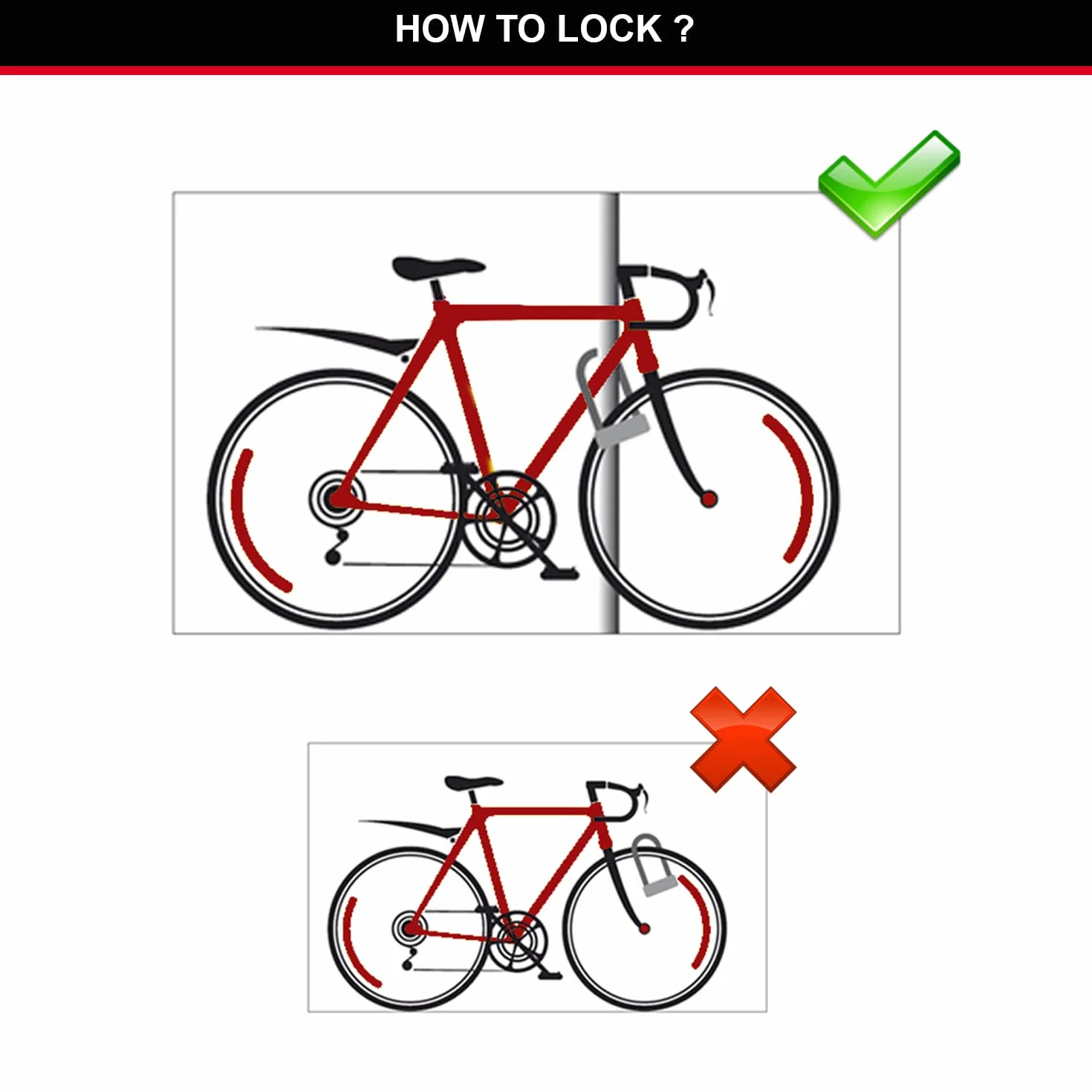 Master Lock 8278EURDPRO zapięcie na klucz, idealny do rowerów, średni