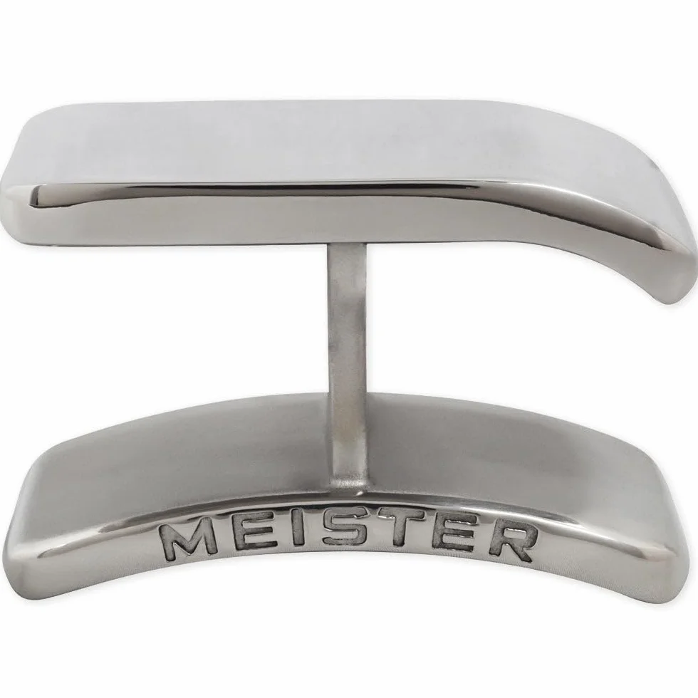 Meister Pro Cutman Contoured No-Swell - Stainless Steel Compress for Bruises, Cuts & Black Eyes