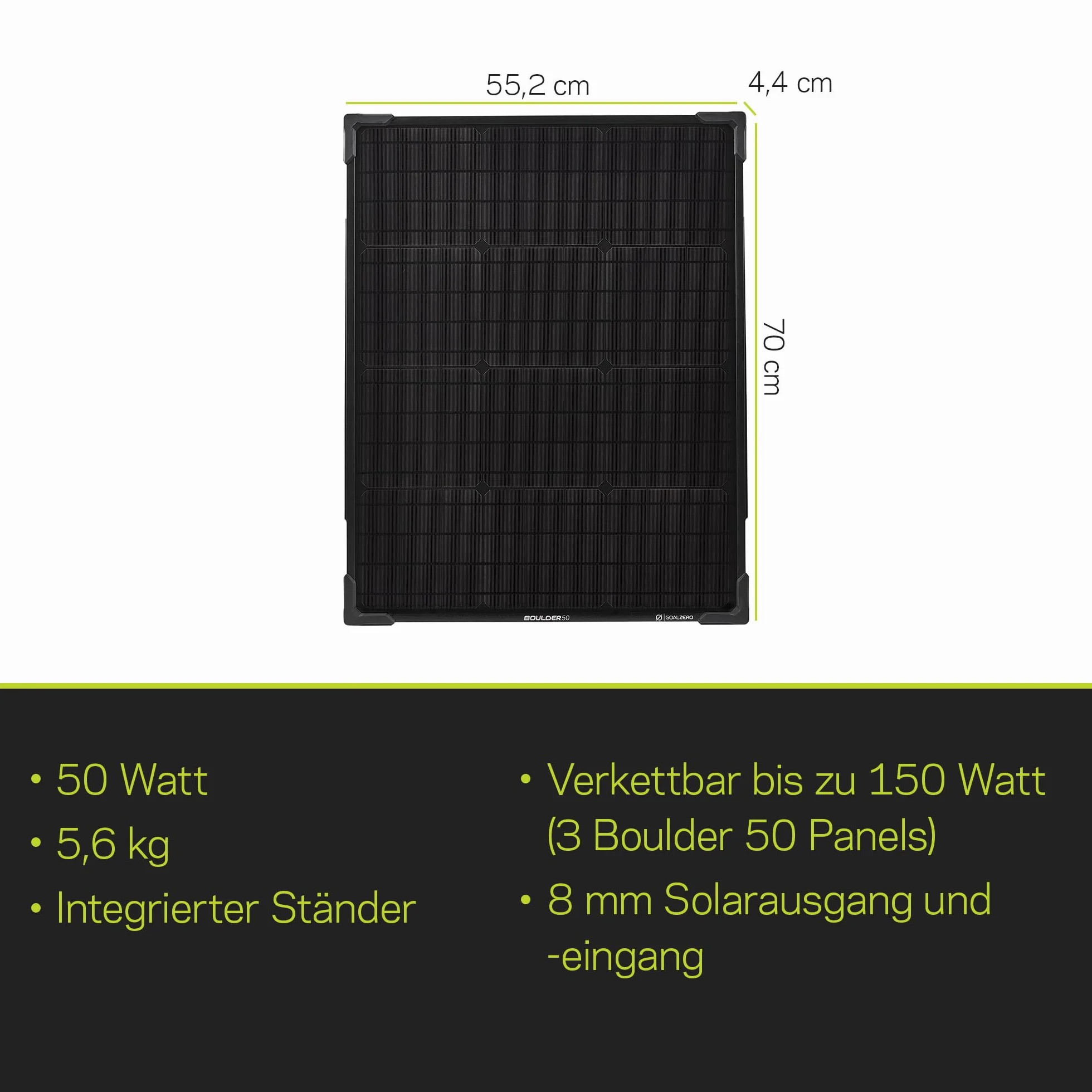 Goal Zero Boulder 50 Ładowarka Solarna 60W 3500mA