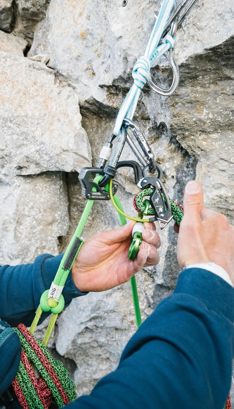 EDELRID Giga Jul łupkowy kabel Ø 7,1 do 10,0 mm