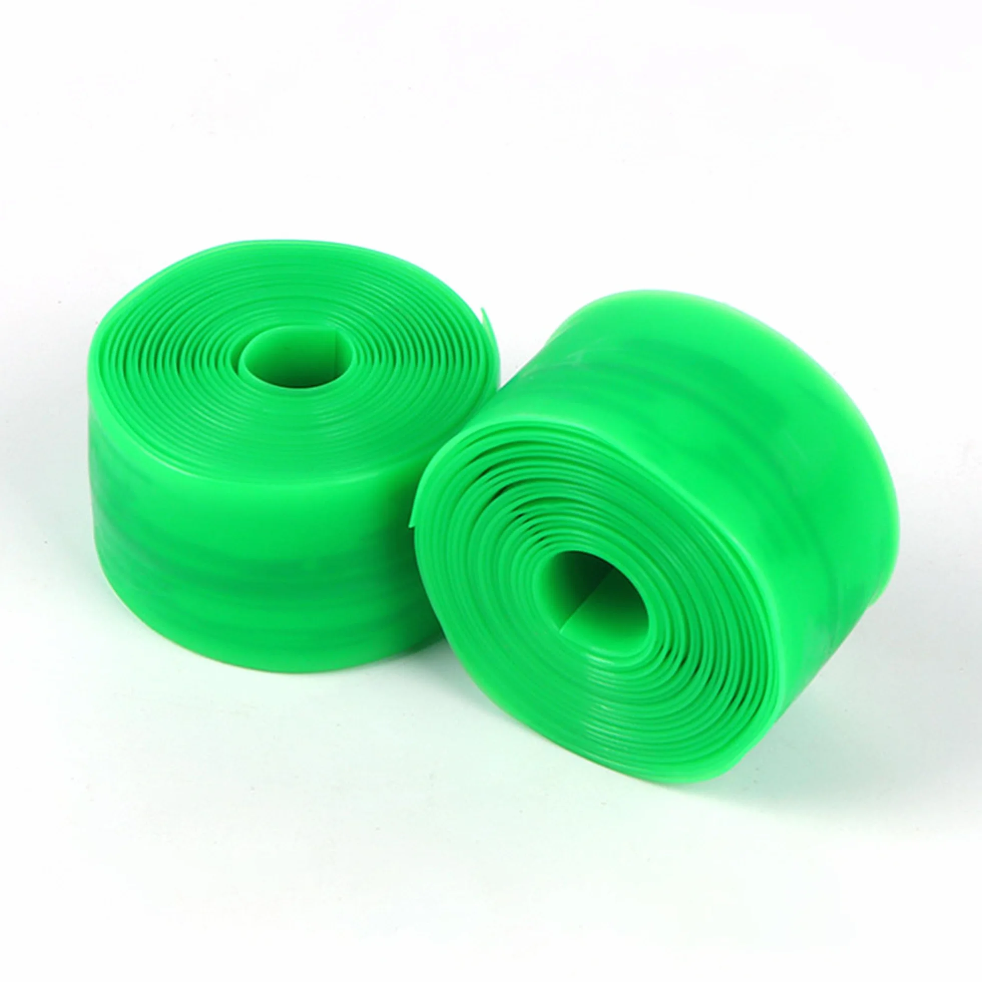 Wkładka do opon rowerowych, 2 sztuki, taśma chroniąca przed przebiciem, akcesoria rowerowe kompatybilne z 30,5 cm, 40,6 cm, 45,7 cm, 50,8 cm, 61 cm, 66 cm, 69,8 cm, 73,7 cm (zielone)